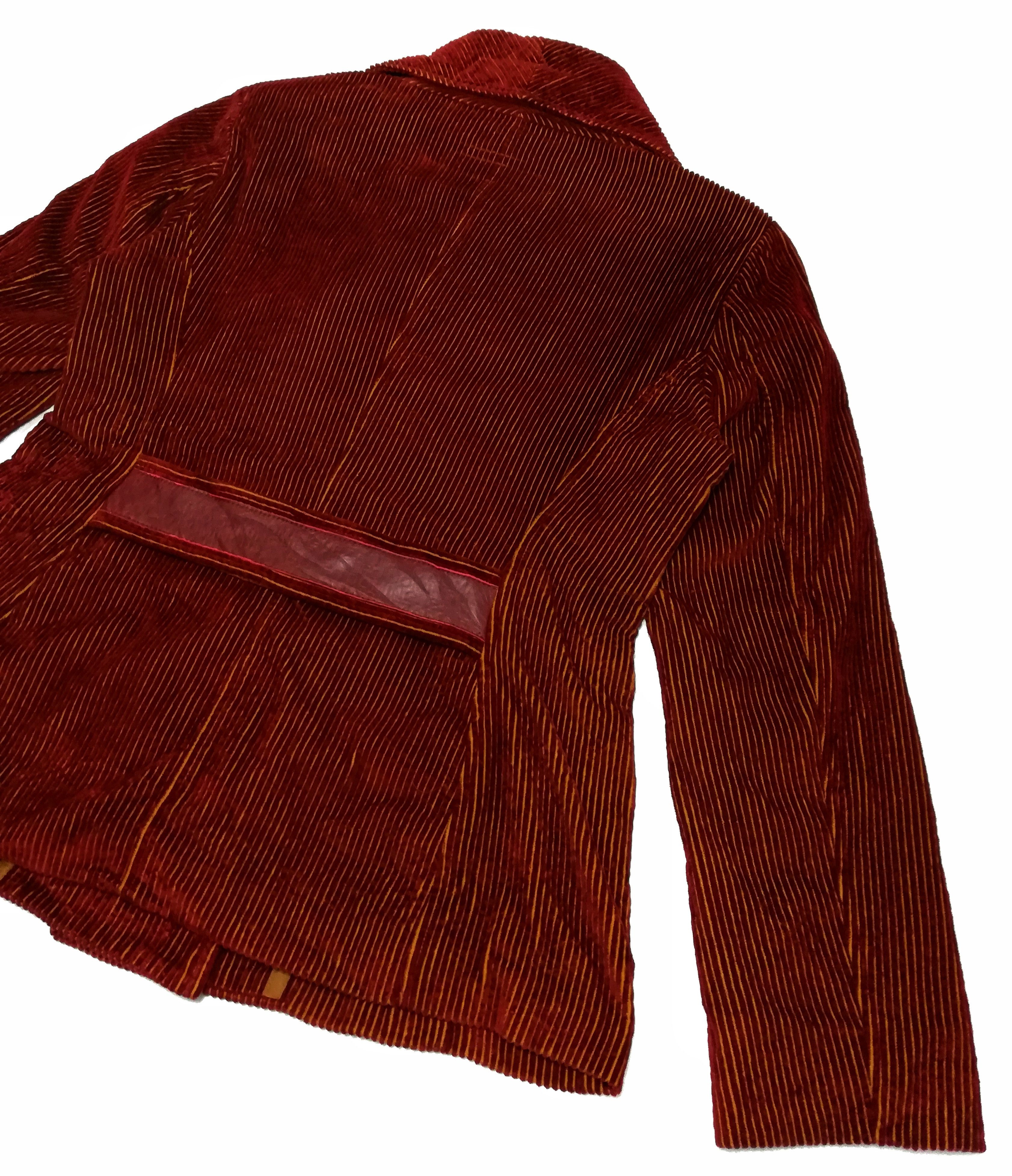 Adolfo Dominguez 🔥GRAIL Adolfo Dominguez Double Breast Corduroy Exclusive🔥 Size US XS / EU 42 / 0 - 13 Thumbnail