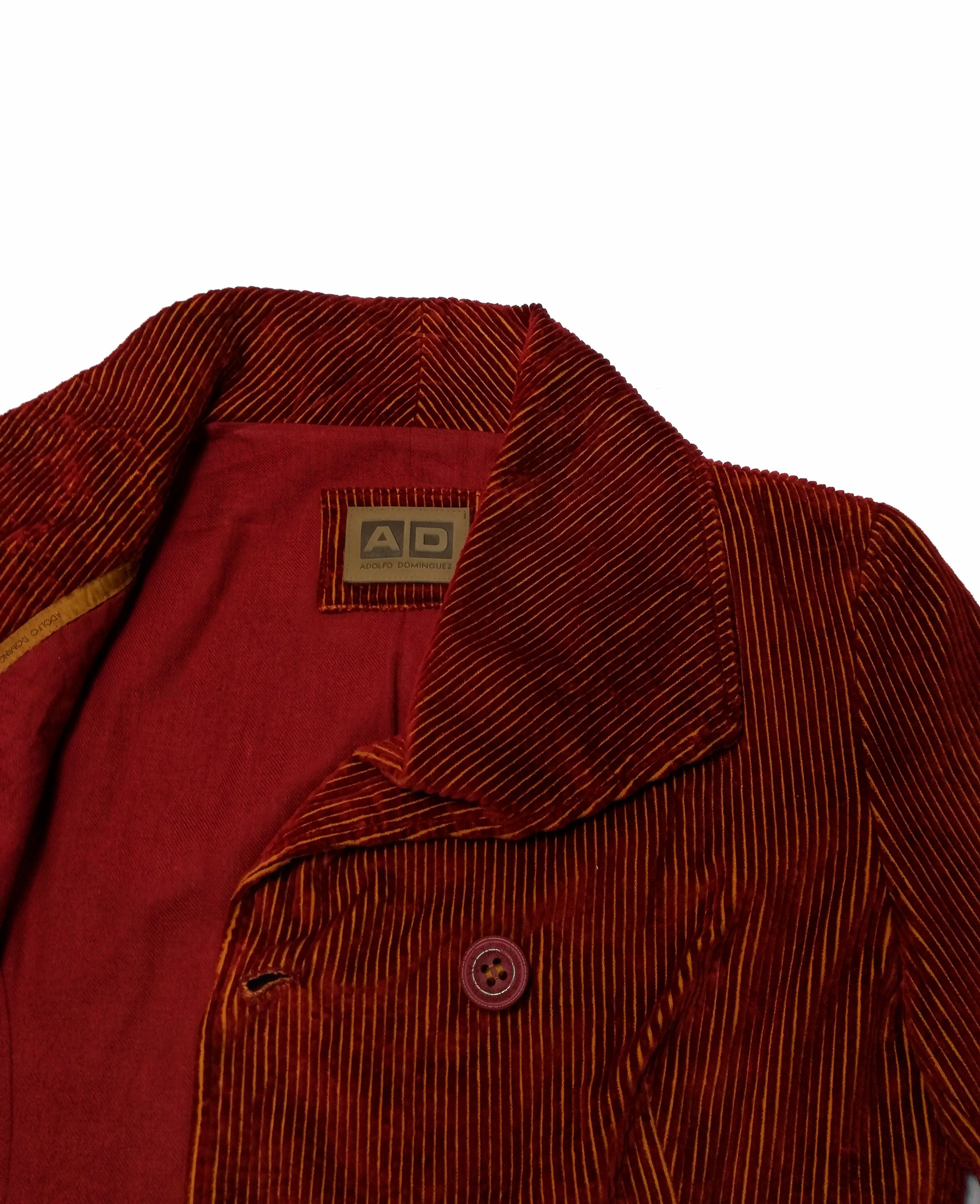 Adolfo Dominguez 🔥GRAIL Adolfo Dominguez Double Breast Corduroy Exclusive🔥 Size US XS / EU 42 / 0 - 5 Thumbnail