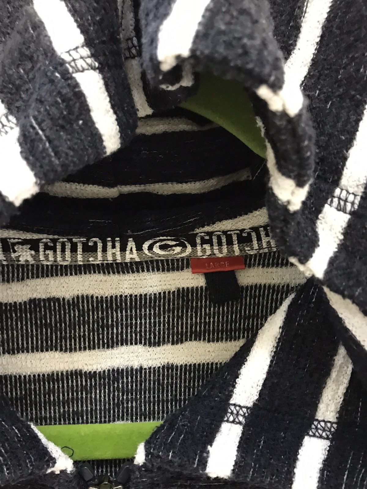 Gotcha Gotcha Stripe Stretchable Hoodie Jacket Size US L / EU 52-54 / 3 - 5 Thumbnail