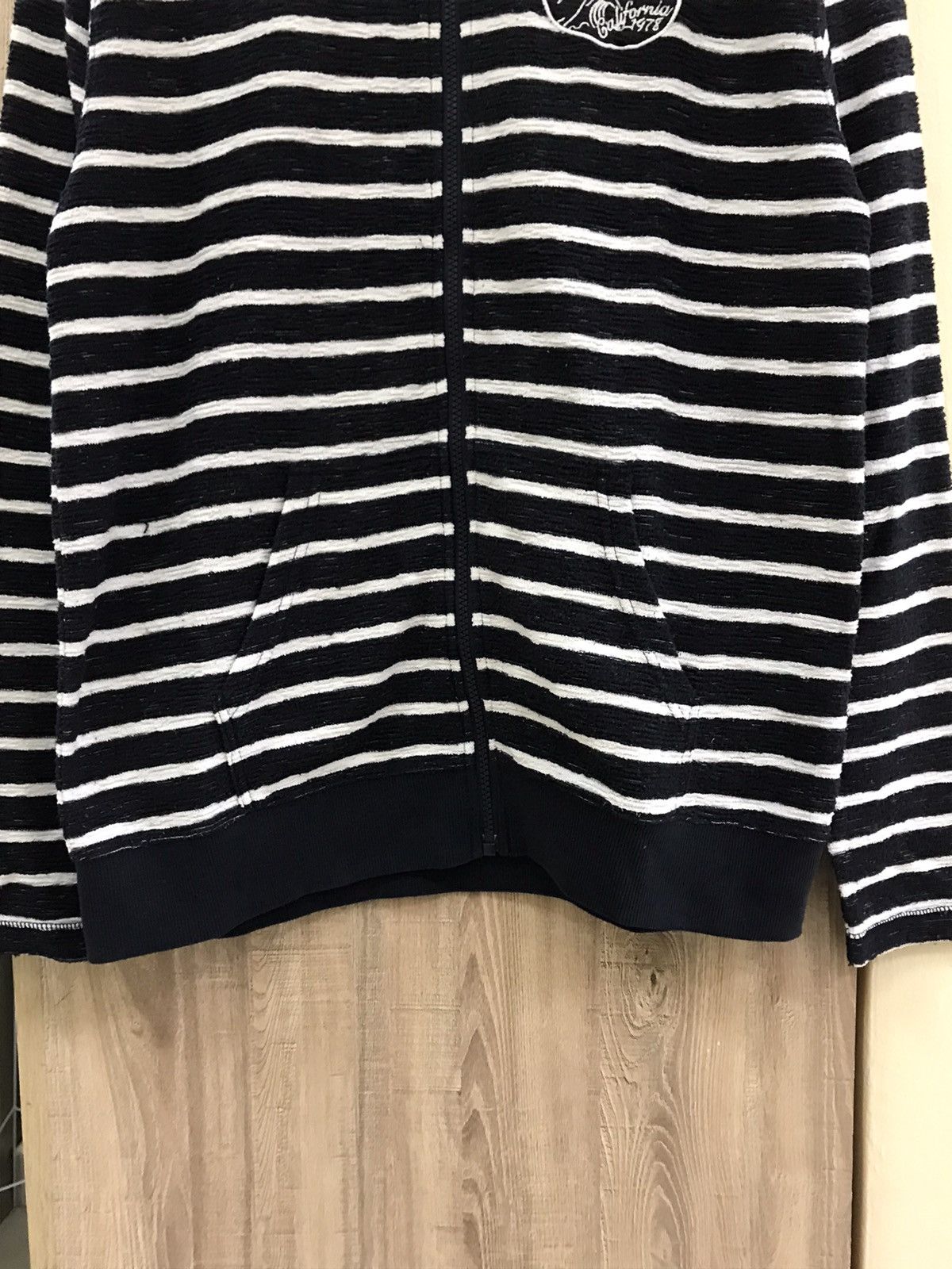 Gotcha Gotcha Stripe Stretchable Hoodie Jacket Size US L / EU 52-54 / 3 - 10 Thumbnail