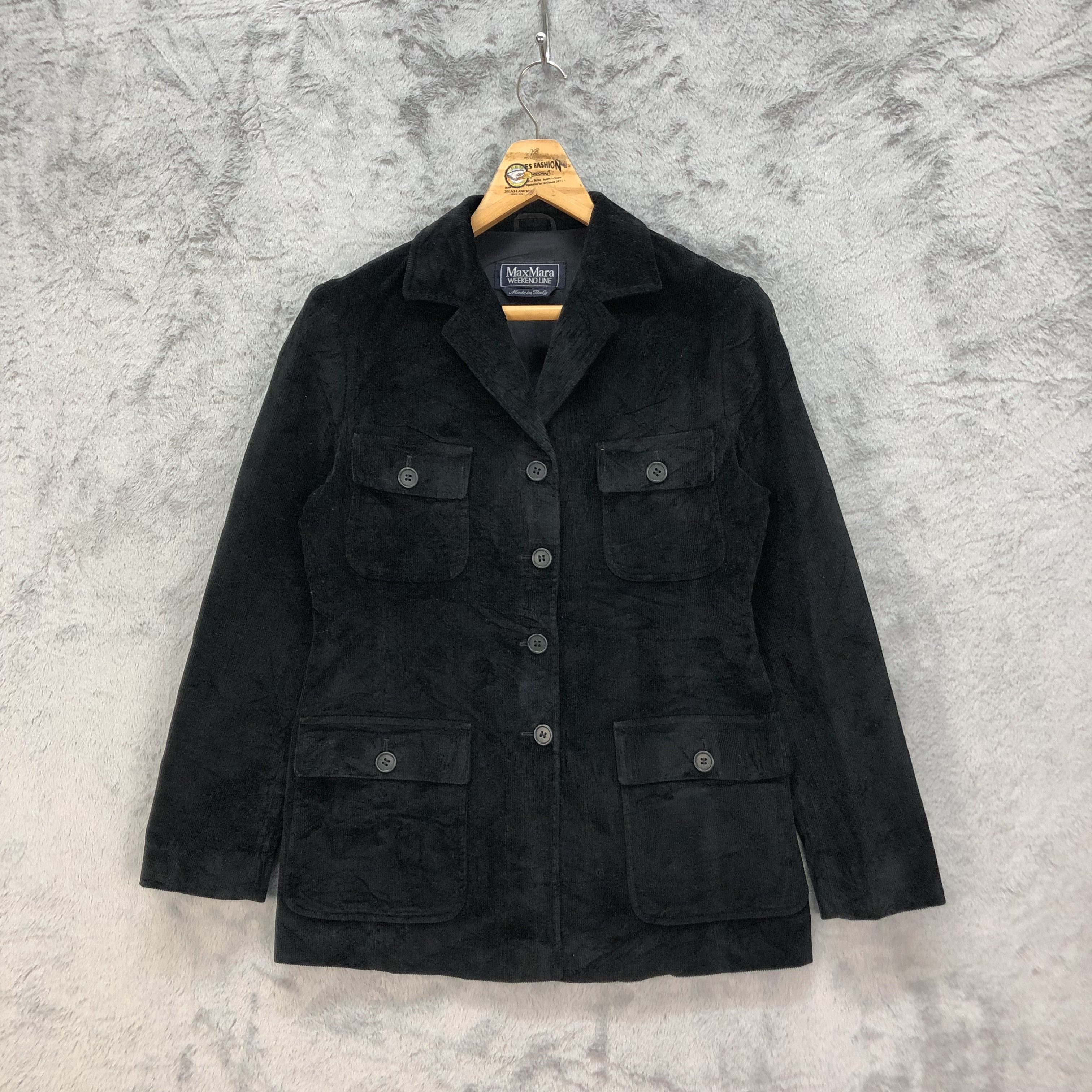 Max Mara Cosimo Oversize Wool Blend Coat With Water