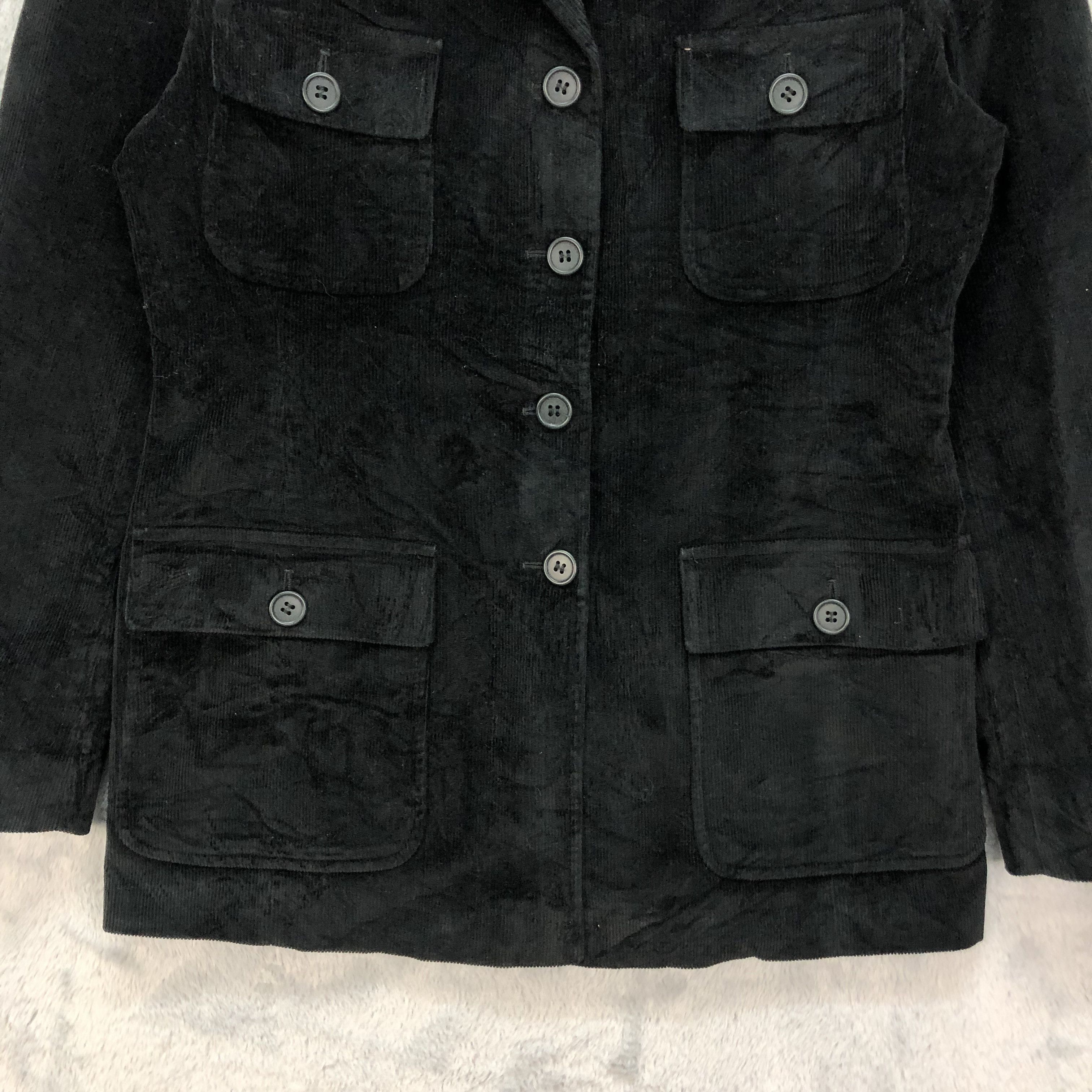 Max Mara MAX MARA FOUR POCKET CORDUROY COAT JACKET #5489-192 Size S / US 4 / IT 40 - 3 Thumbnail