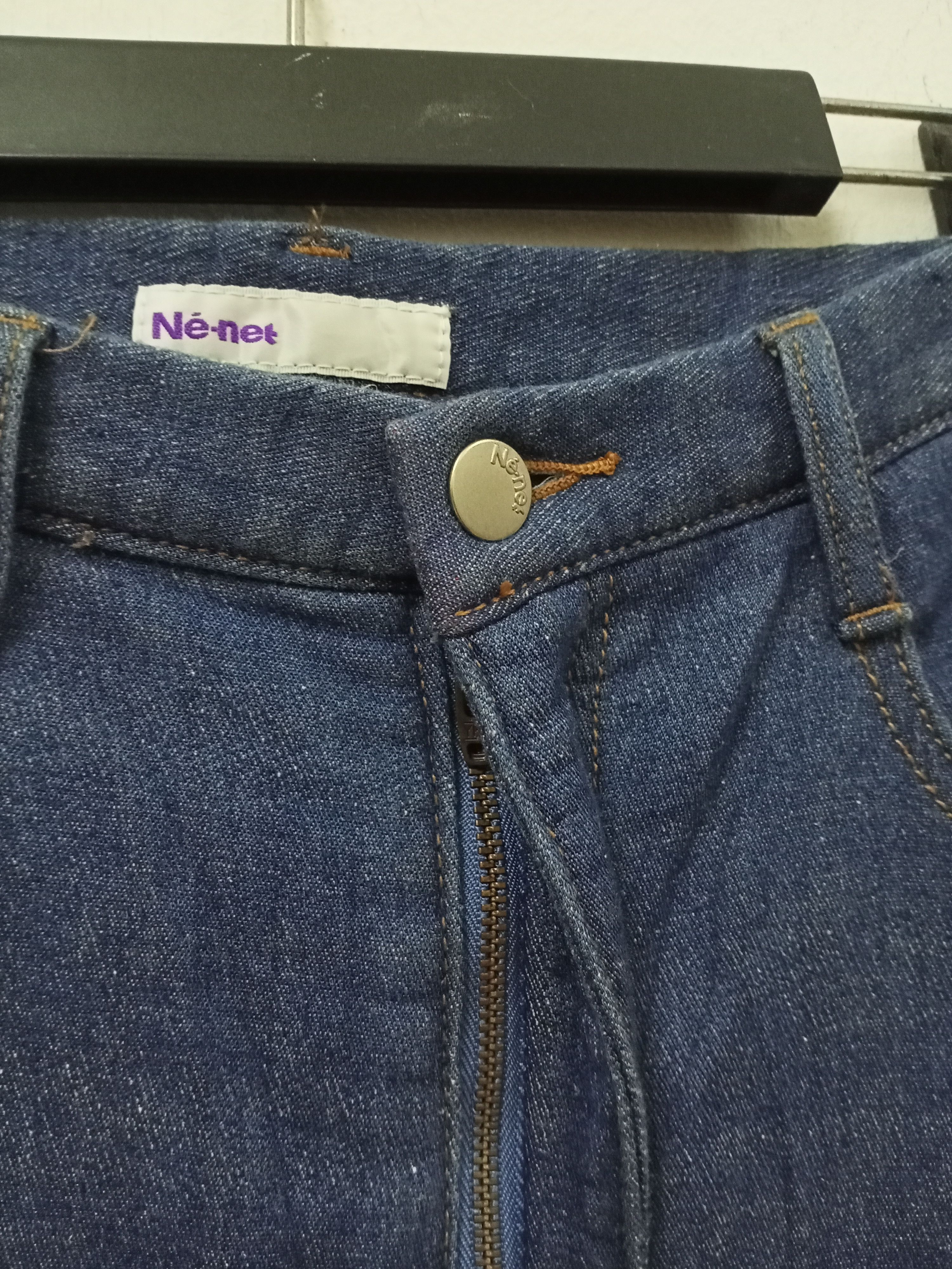 Ne-Net Ne-Net Knit Pocket High Waist Pants Size 31" - 5 Thumbnail