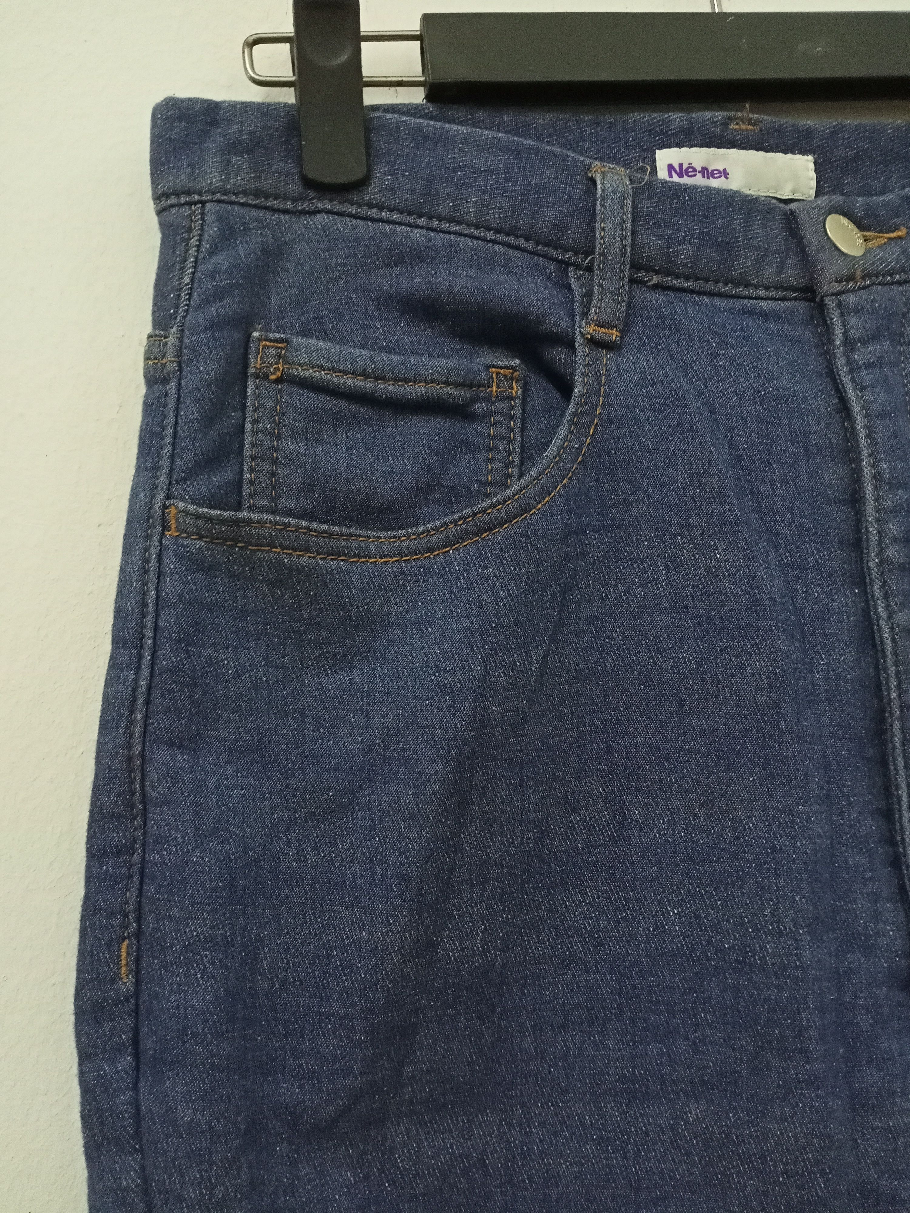 Ne-Net Ne-Net Knit Pocket High Waist Pants Size 31" - 4 Thumbnail