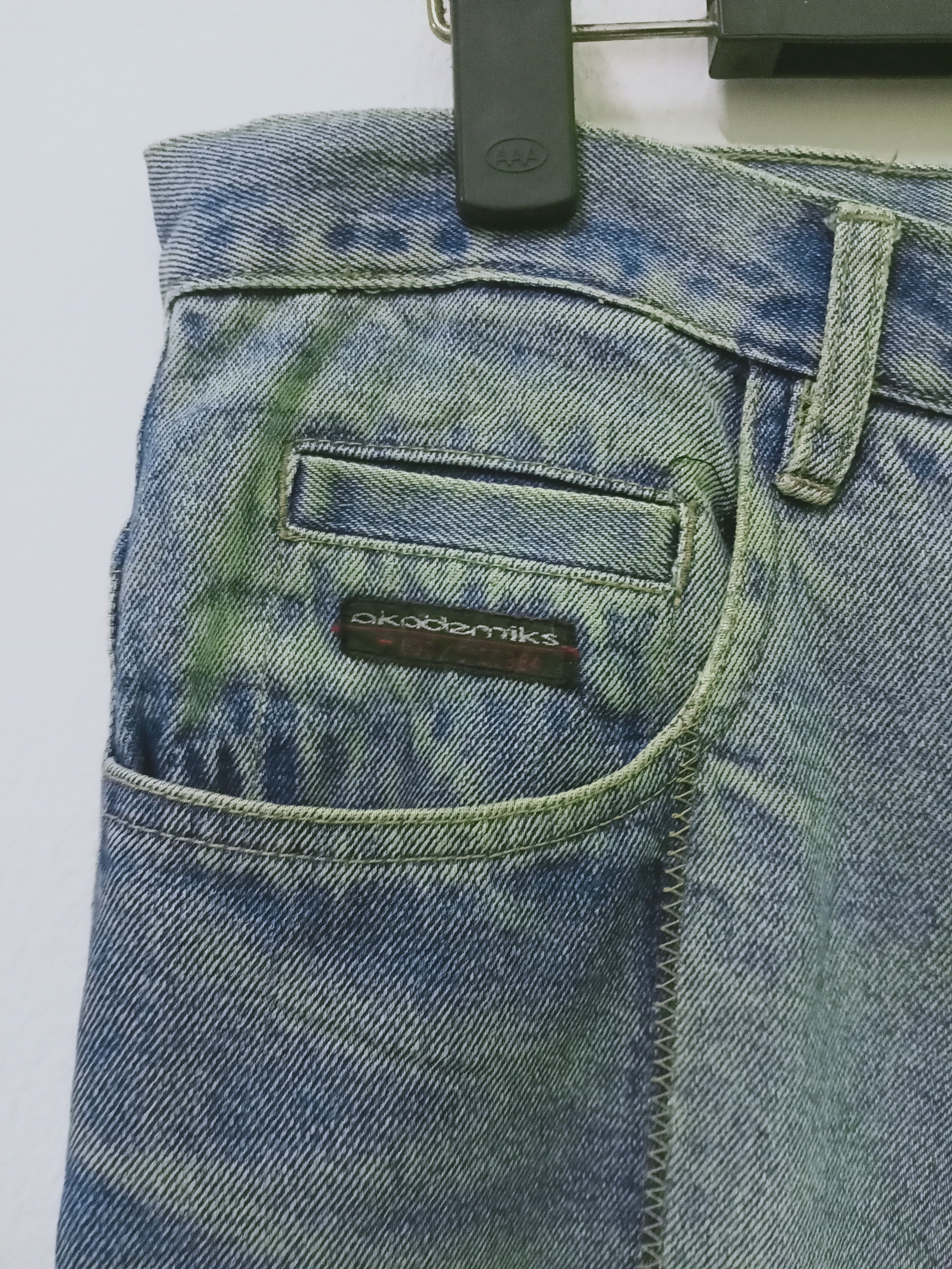 Akademiks Vintage Y2k Akademiks Patchwork Baggy Jean Size US 34 / EU 50 - 12 Thumbnail