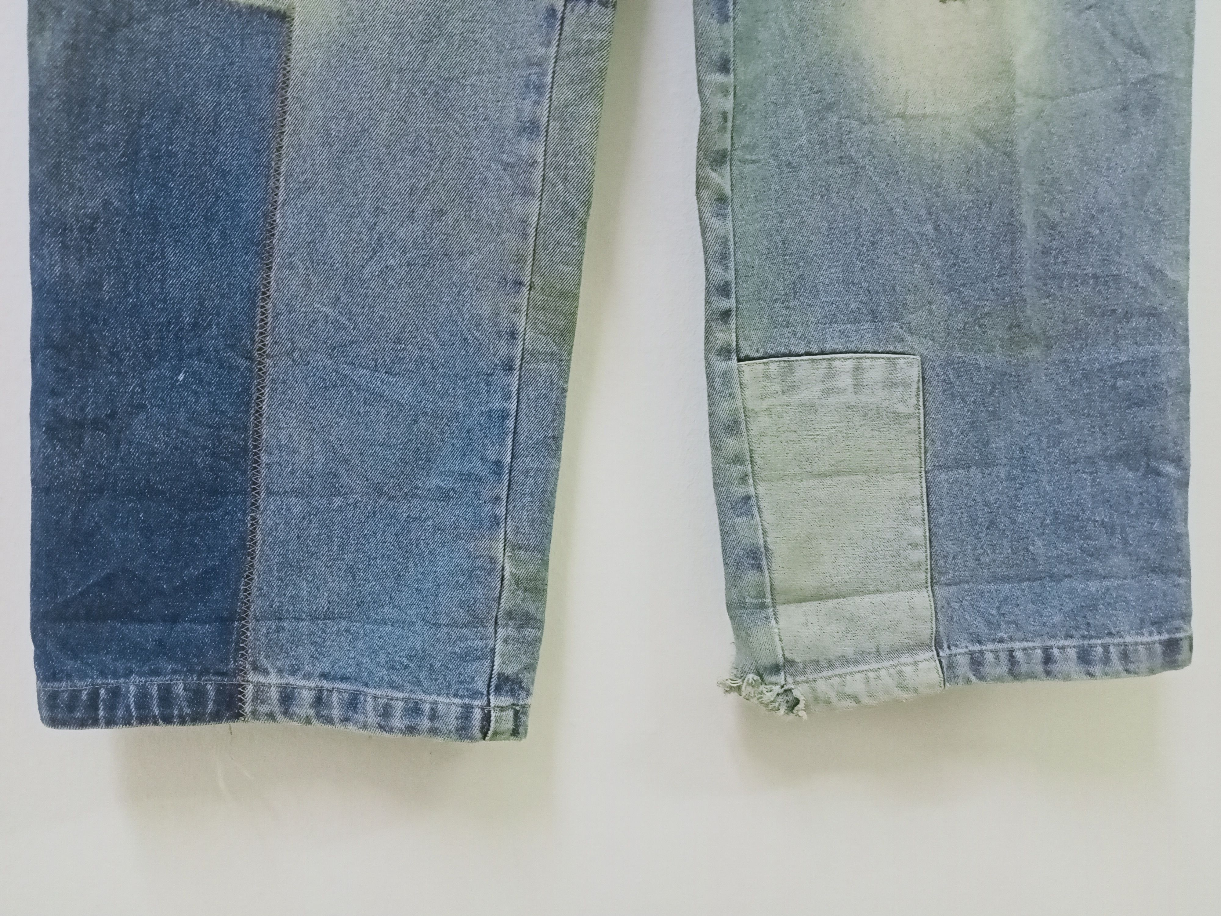 Akademiks Vintage Y2k Akademiks Patchwork Baggy Jean Size US 34 / EU 50 - 11 Thumbnail