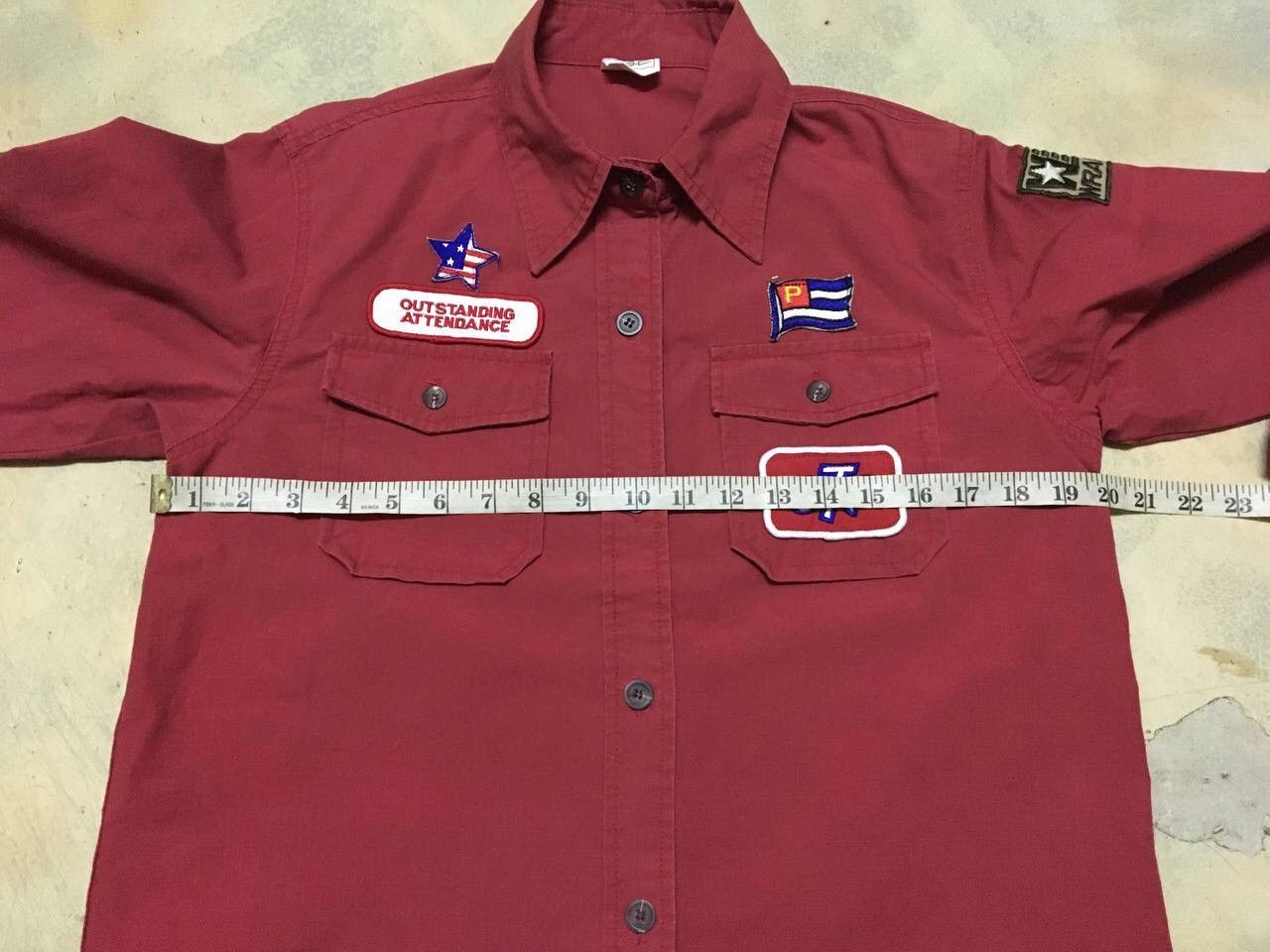 Gear for Sports Vintage Racing Button Up Shirt With Patches Size US M / EU 48-50 / 2 - 8 Thumbnail