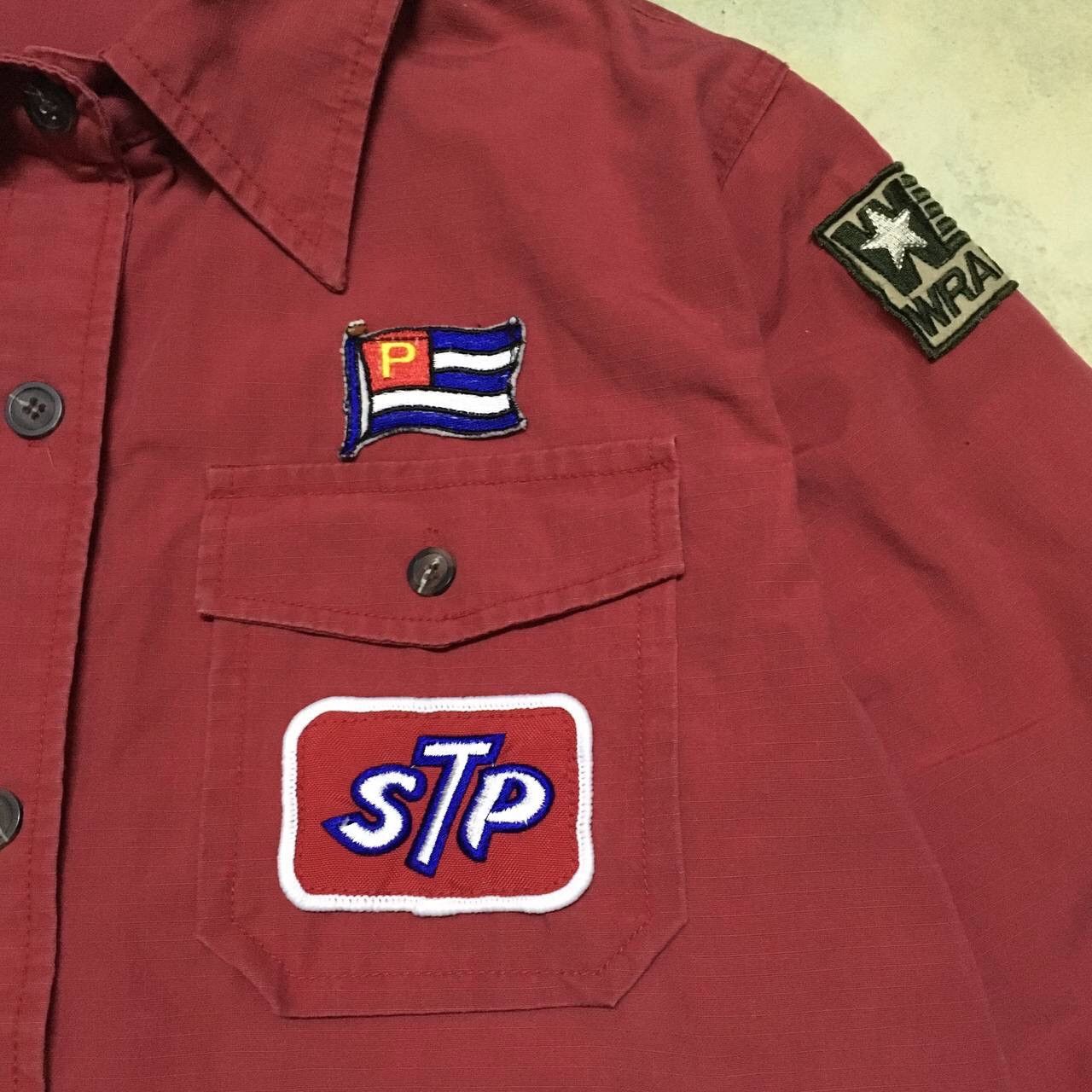Gear for Sports Vintage Racing Button Up Shirt With Patches Size US M / EU 48-50 / 2 - 4 Thumbnail