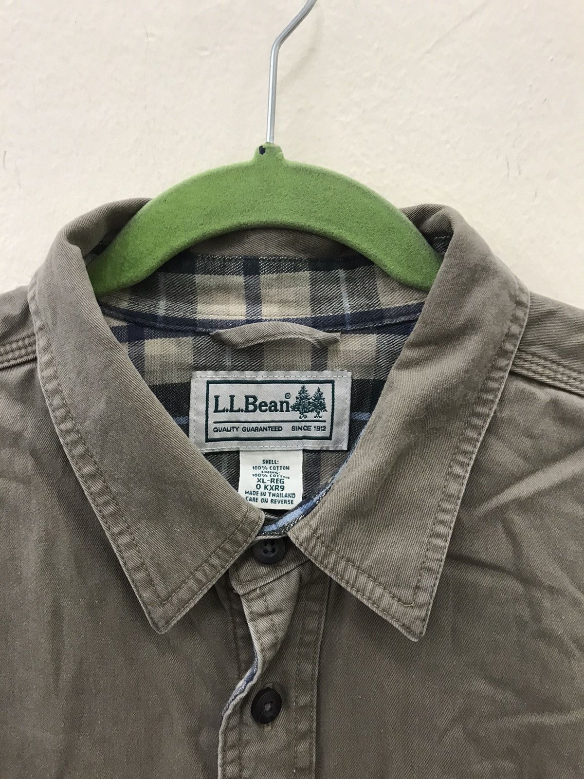 L.L. Bean Vintage 🔥 L.L Bean Button Up Long Sleeve Shirt Size US L / EU 52-54 / 3 - 4 Thumbnail