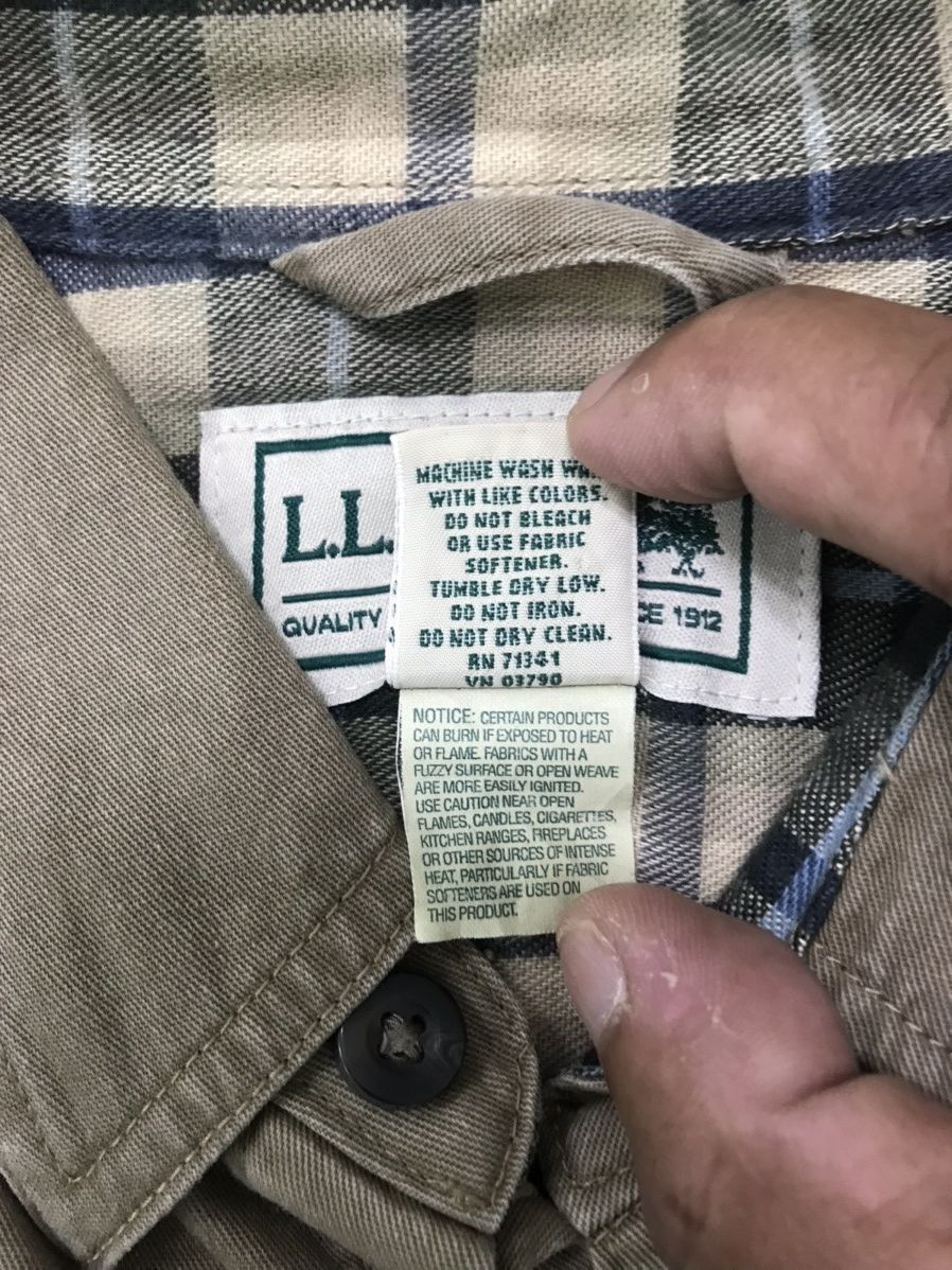 L.L. Bean Vintage 🔥 L.L Bean Button Up Long Sleeve Shirt Size US L / EU 52-54 / 3 - 17 Thumbnail