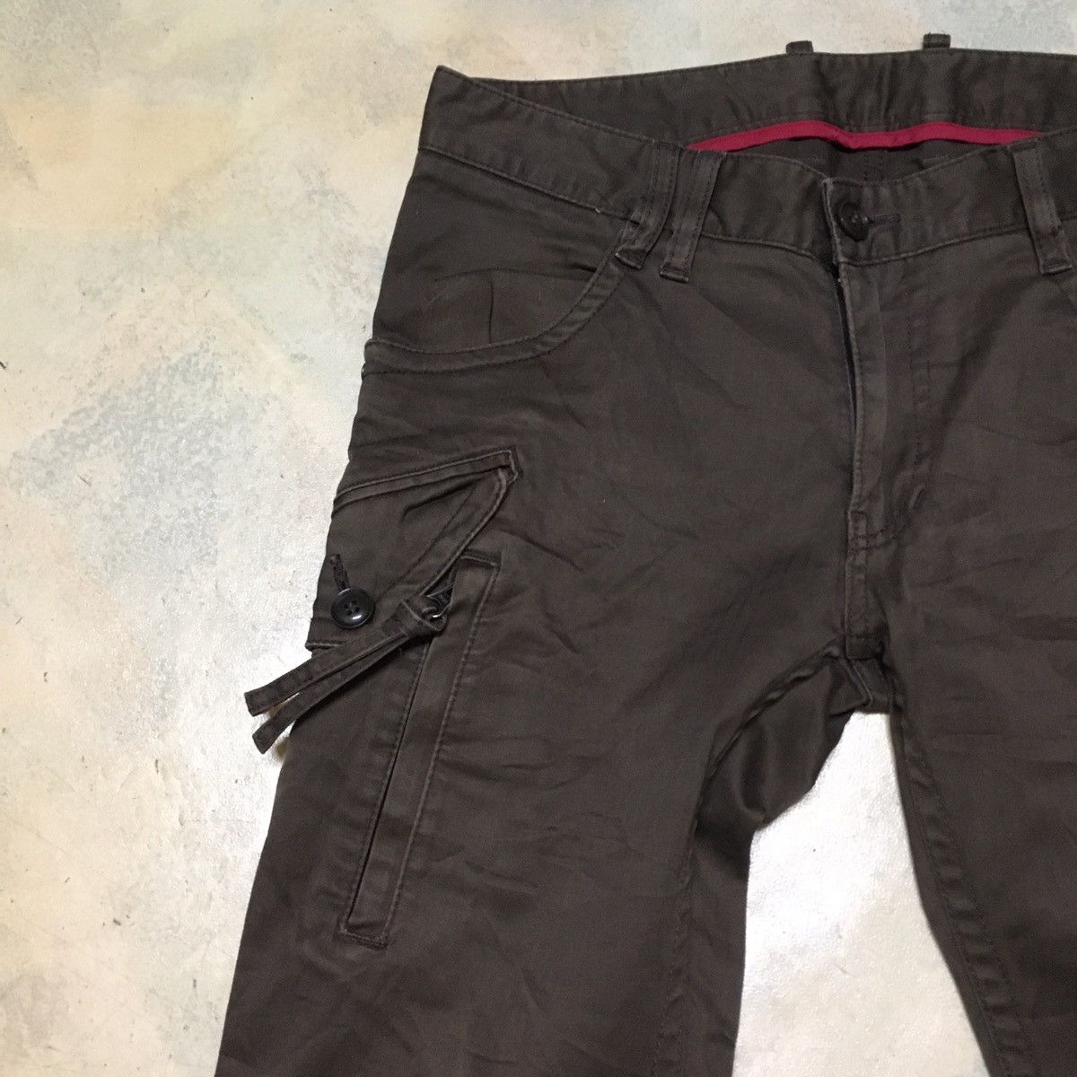 Japanese Brand Cargo Multipockets Tactical Style Denim Pants Size US 31 - 4 Thumbnail