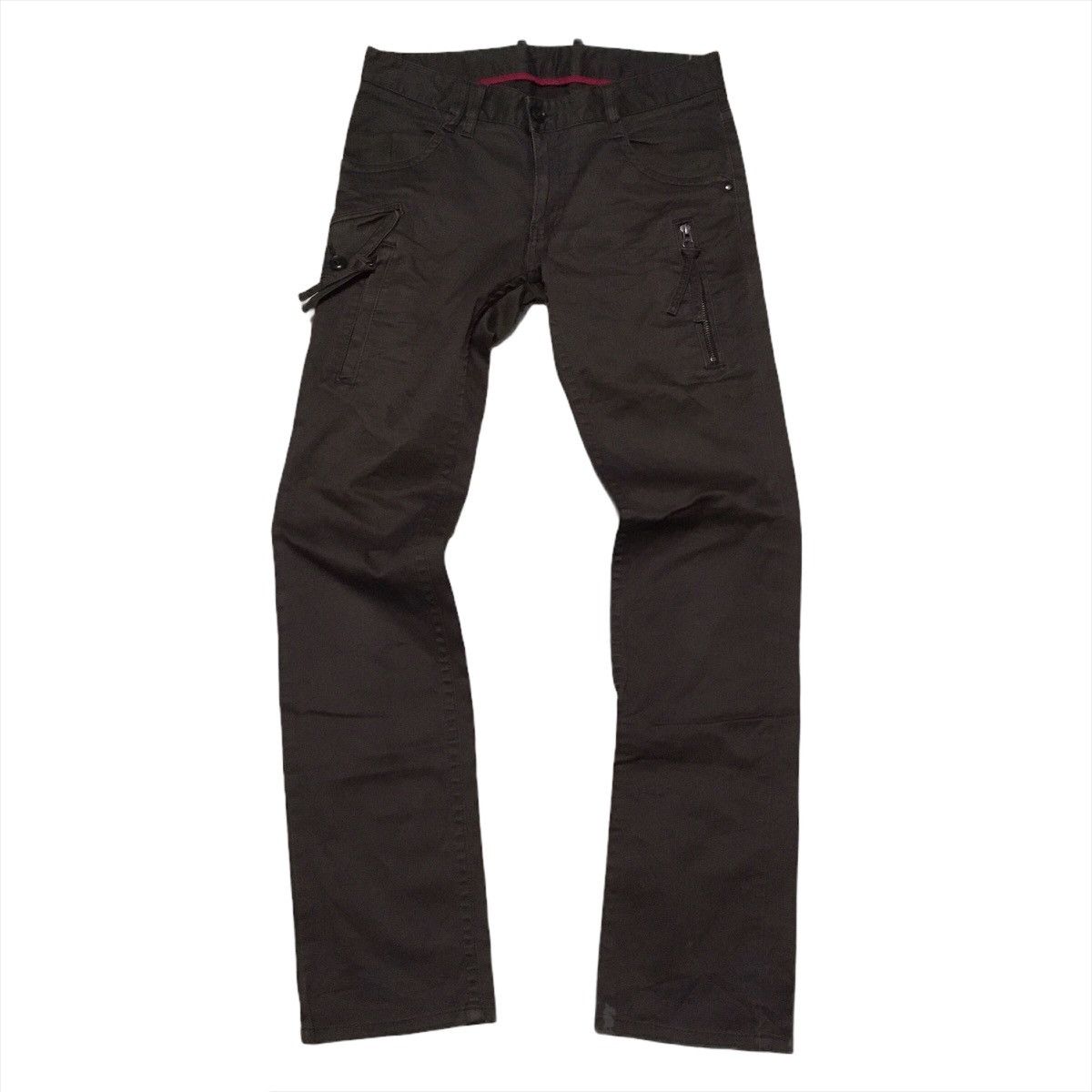 Japanese Brand Cargo Multipockets Tactical Style Denim Pants Size US 31 - 1 Thumbnail