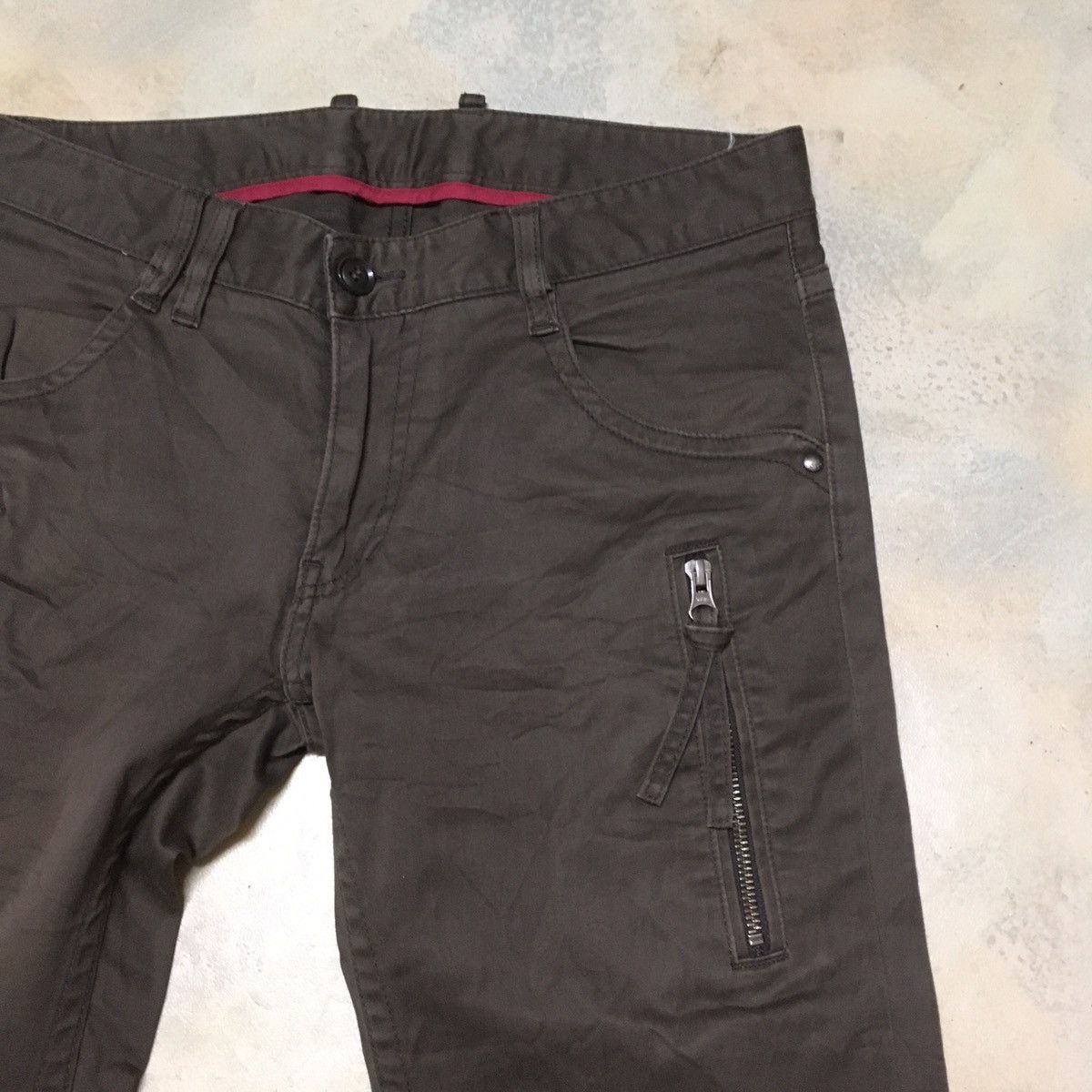 Japanese Brand Cargo Multipockets Tactical Style Denim Pants Size US 31 - 3 Thumbnail