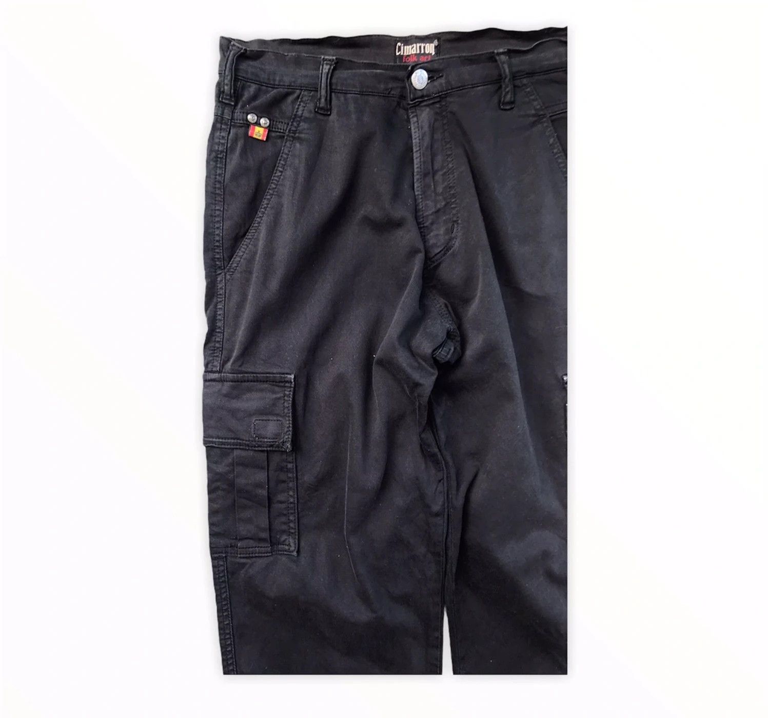 Japanese Brand Japanese Brand Cimmaron Folk Art Multipocket Cargo Pants Size US 28 / EU 44 - 3 Thumbnail
