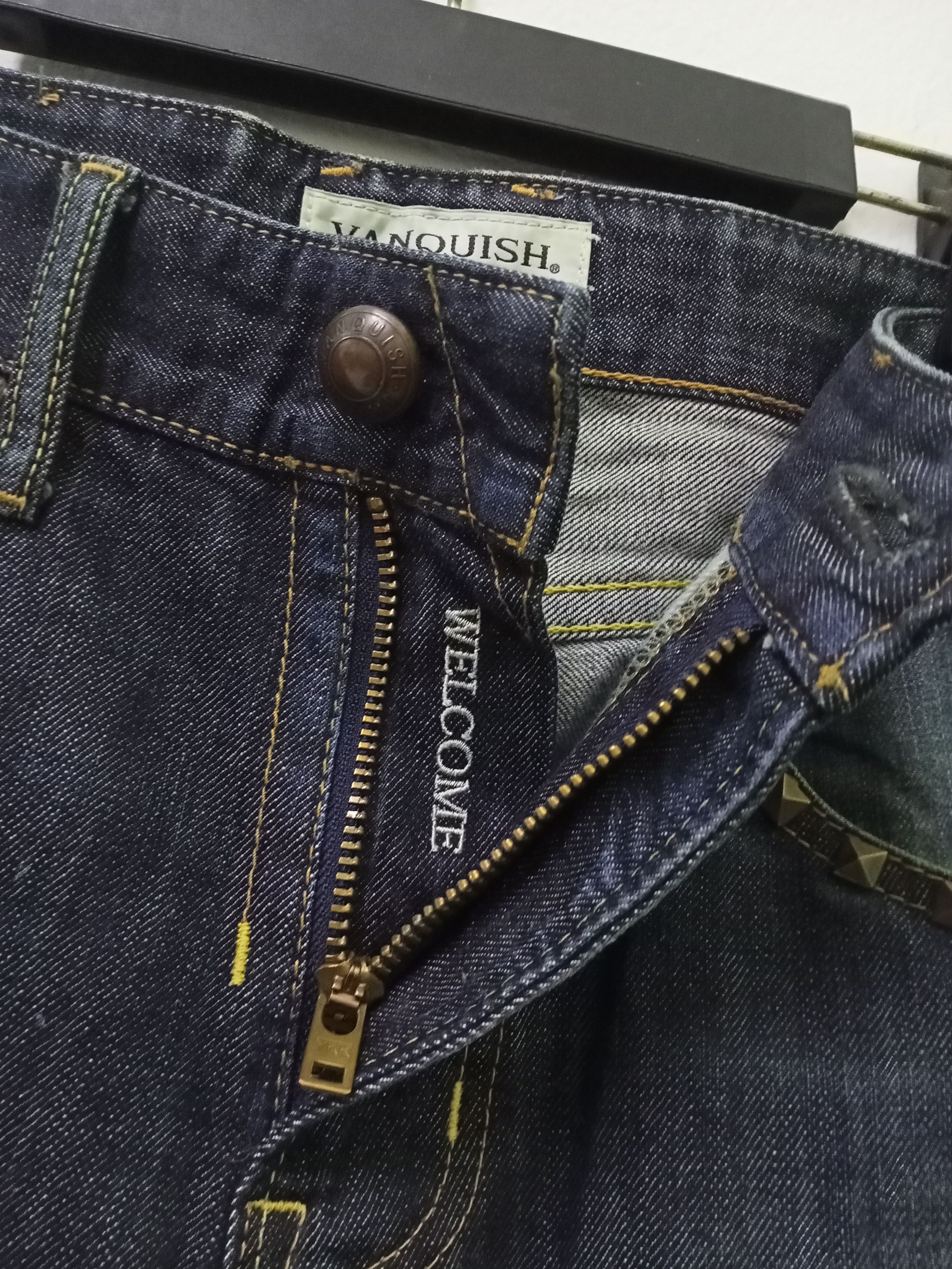 Vanquish Vanquish Blue Slim Jeans Made in Japan Size US 31 - 6 Thumbnail