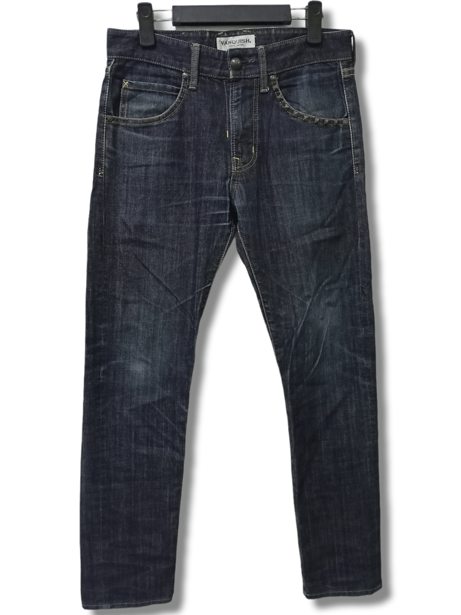 image of Vanquish Tokyo Blue Denim Slim Fit Jean, Men's (Size 31)