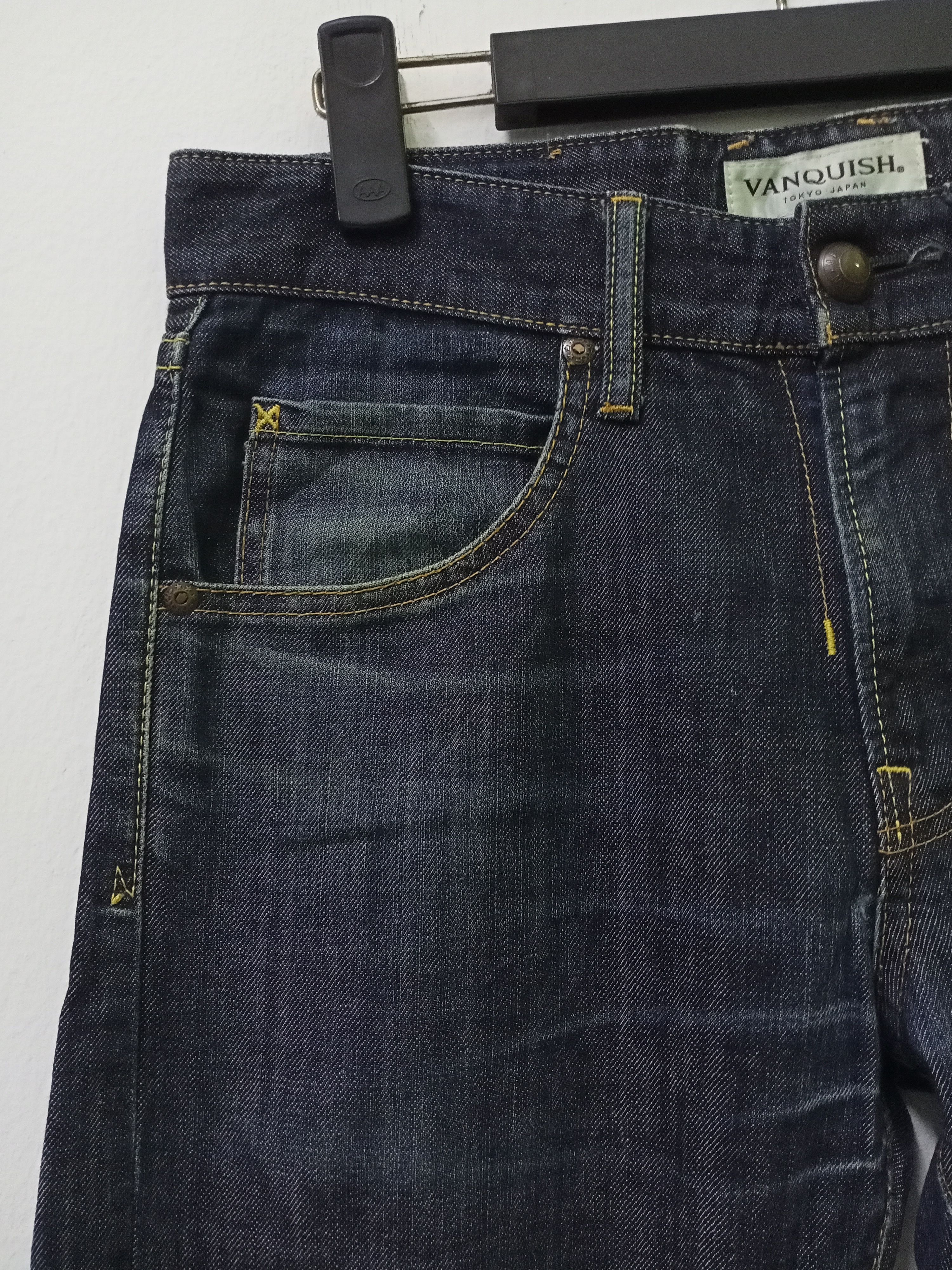 Vanquish Vanquish Blue Slim Jeans Made in Japan Size US 31 - 5 Thumbnail