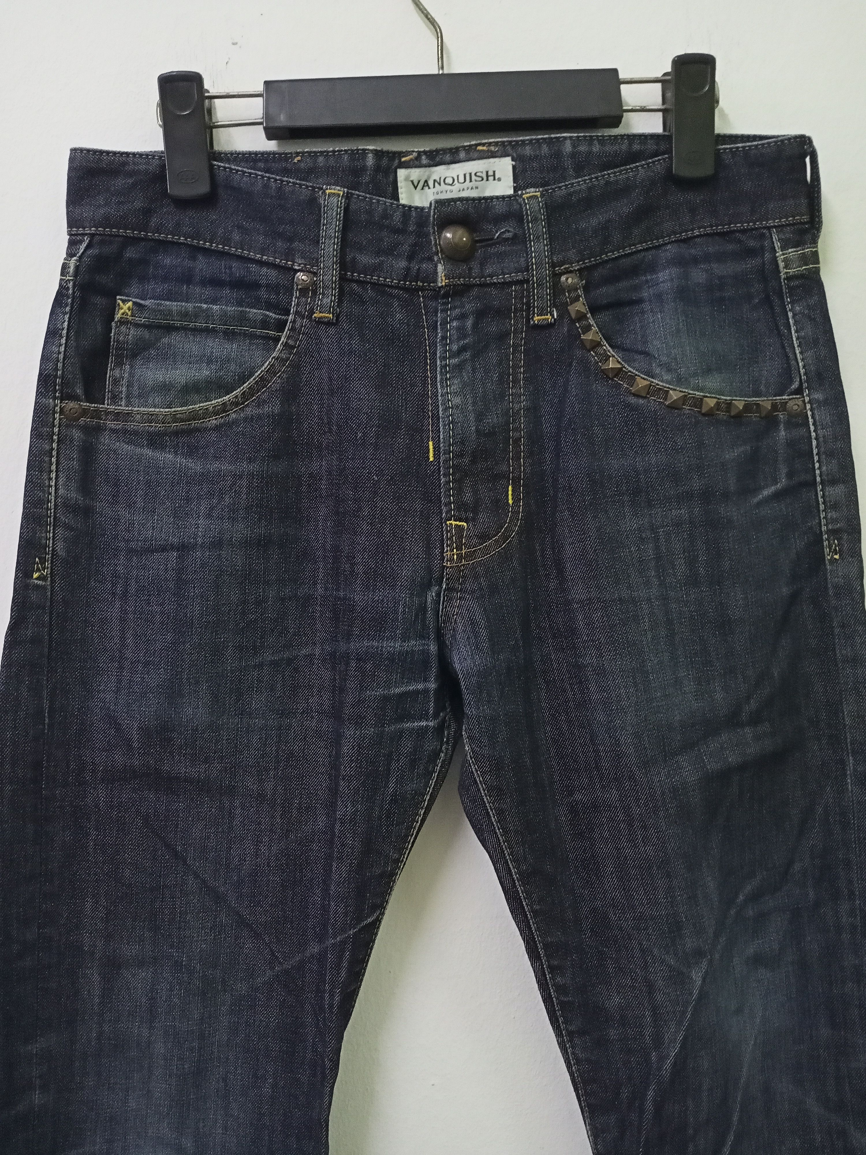 Vanquish Vanquish Blue Slim Jeans Made in Japan Size US 31 - 3 Thumbnail