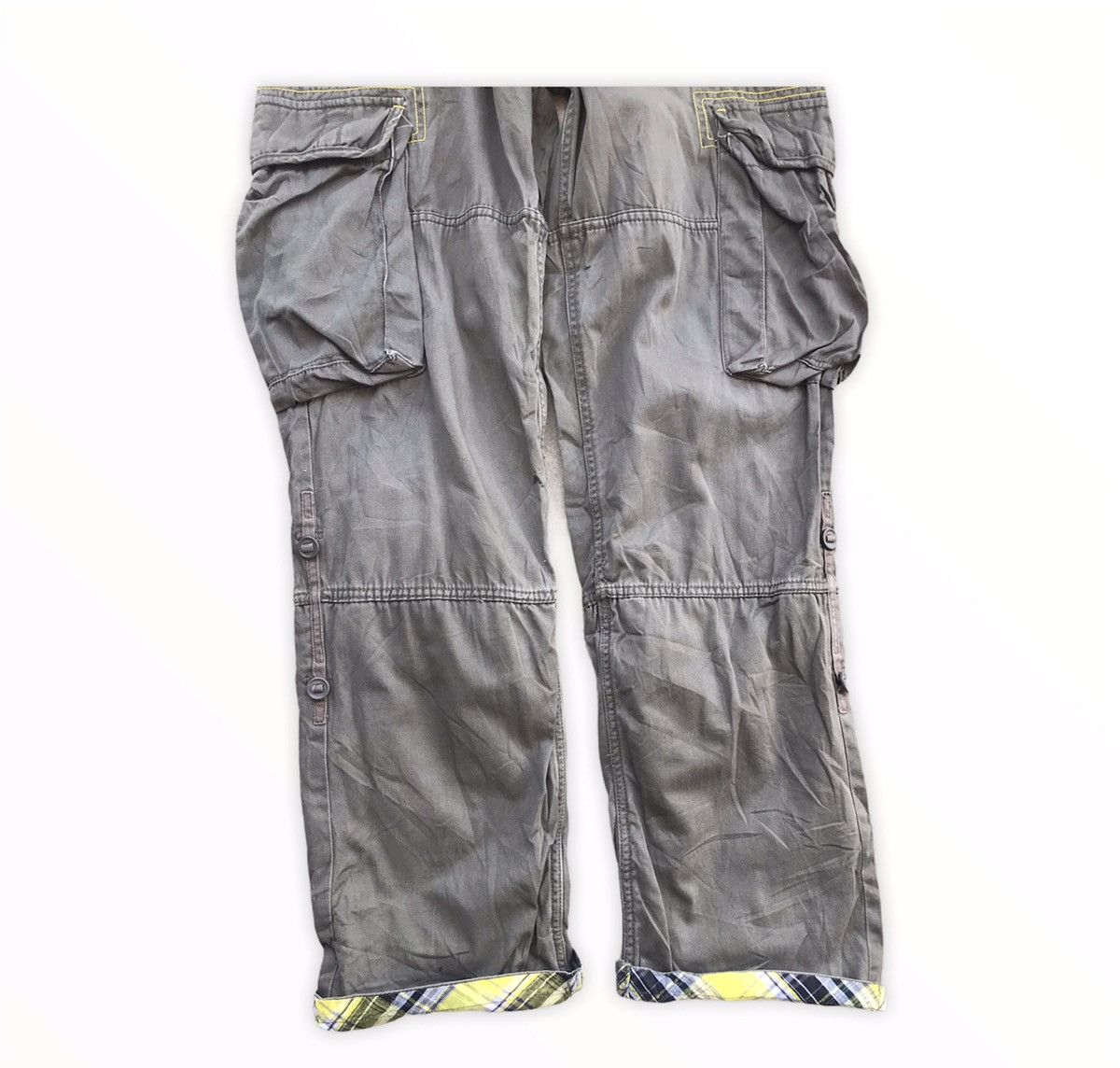 Japanese Brand Japanese Brand REAL CRUSH Tactical Multipocket Cargo Pant Size US 33 - 10 Thumbnail