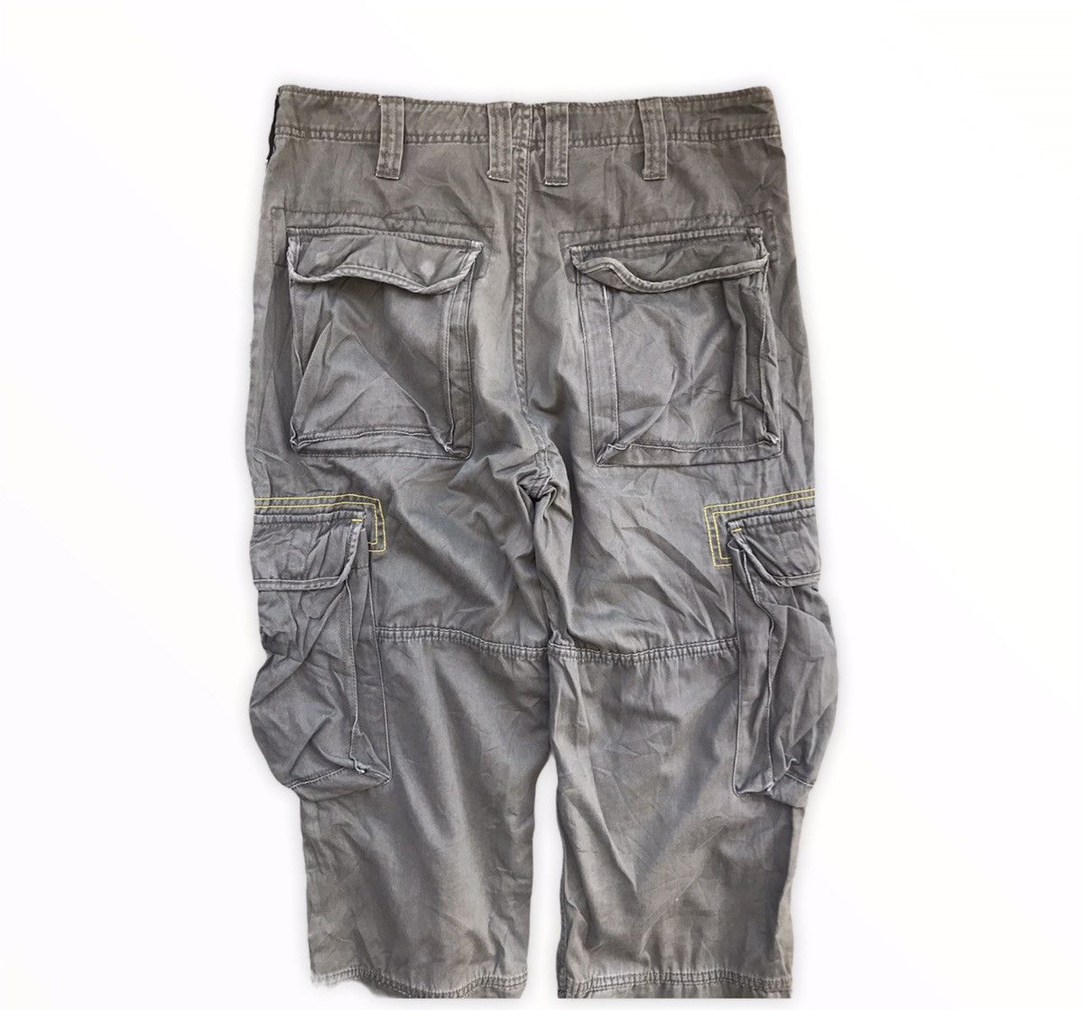 Japanese Brand Japanese Brand REAL CRUSH Tactical Multipocket Cargo Pant Size US 33 - 14 Thumbnail