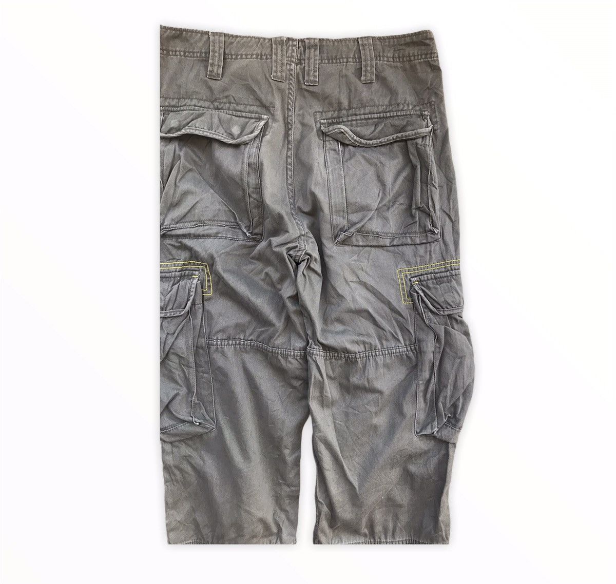 Japanese Brand Japanese Brand REAL CRUSH Tactical Multipocket Cargo Pant Size US 33 - 17 Thumbnail