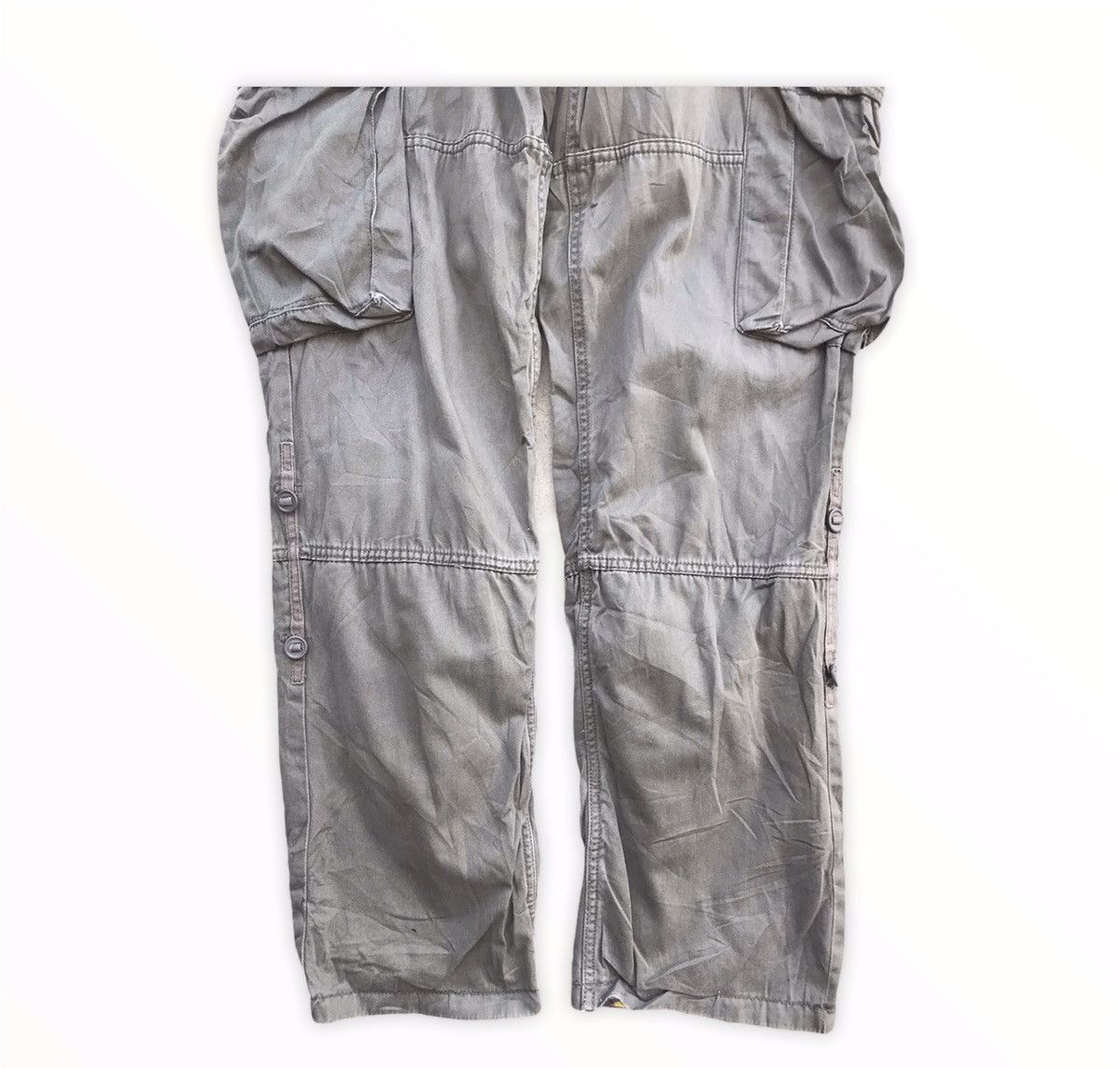 Japanese Brand Japanese Brand REAL CRUSH Tactical Multipocket Cargo Pant Size US 33 - 3 Thumbnail