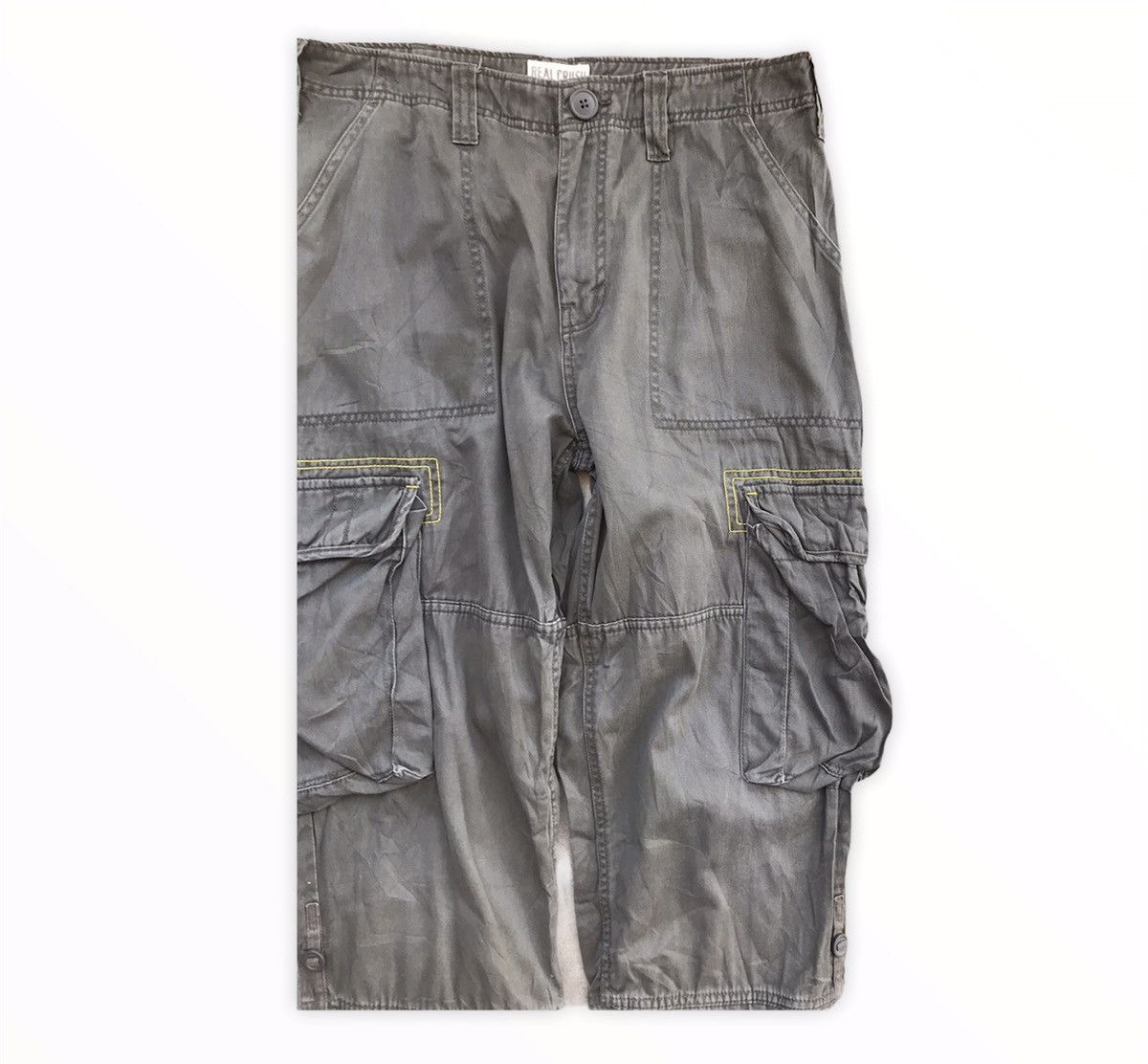 Japanese Brand Japanese Brand REAL CRUSH Tactical Multipocket Cargo Pant Size US 33 - 5 Thumbnail