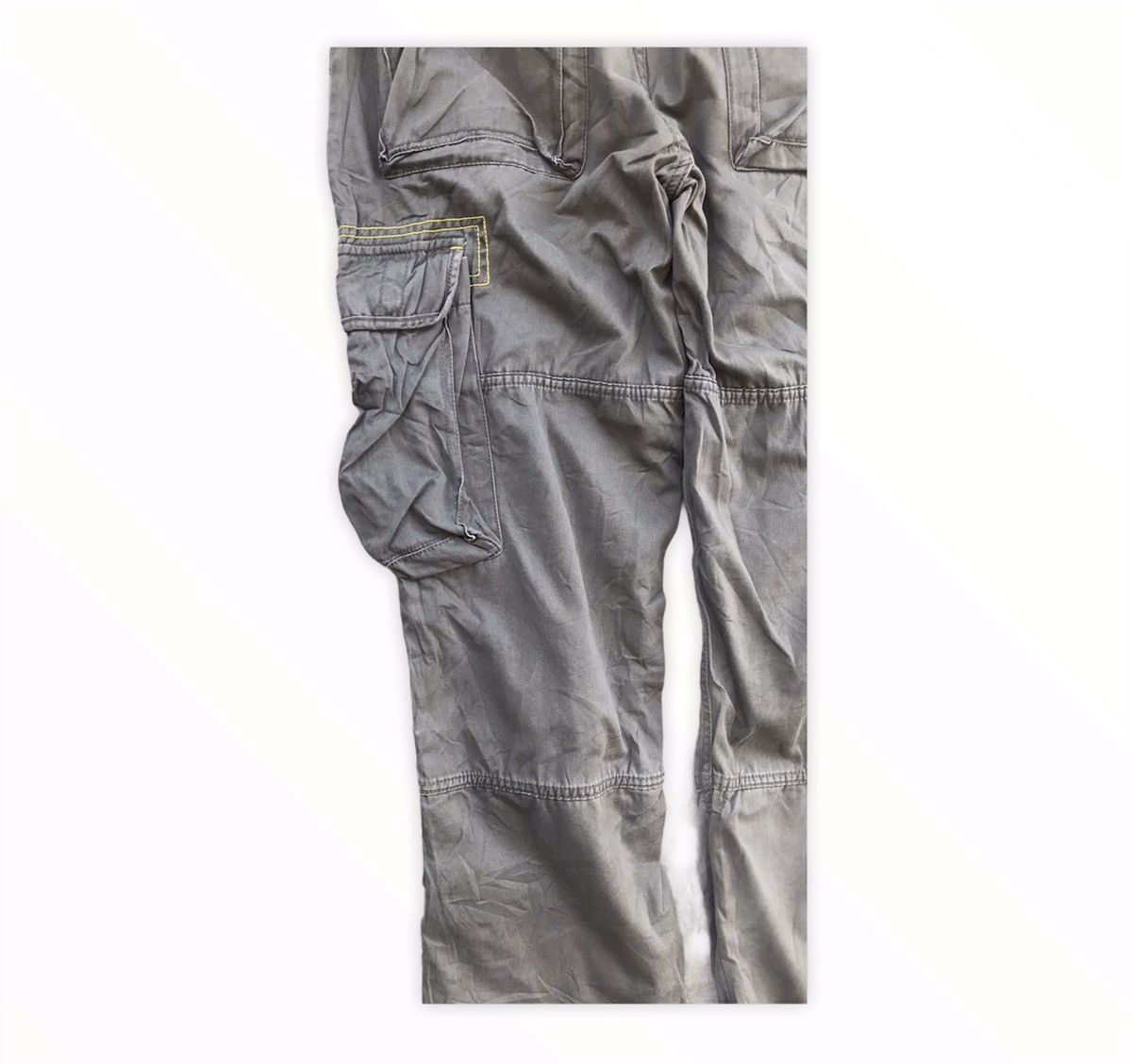 Japanese Brand Japanese Brand REAL CRUSH Tactical Multipocket Cargo Pant Size US 33 - 18 Thumbnail