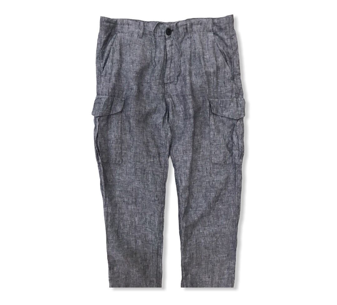 Armani × Armani Exchange × Giorgio Armani Armani Exchange Multipocket Trousers Cargo Pants Size US 34 / EU 50 - 2 Thumbnail
