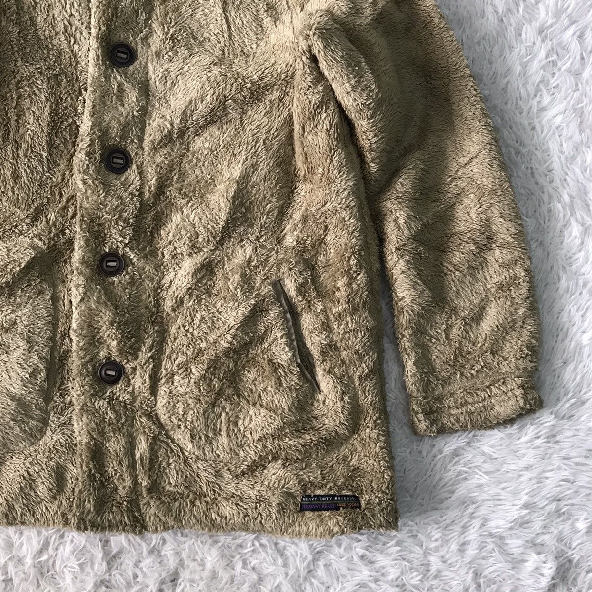 Japanese Brand Cube Sugar Fleece Furry Like Jacket Hoodie Size US M / EU 48-50 / 2 - 6 Thumbnail