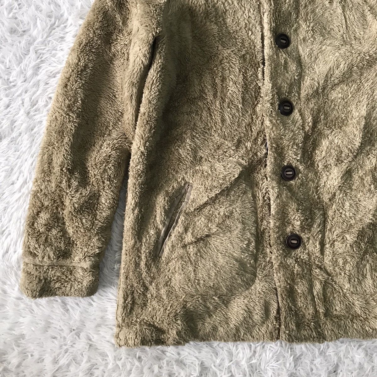 Japanese Brand Cube Sugar Fleece Furry Like Jacket Hoodie Size US M / EU 48-50 / 2 - 5 Thumbnail