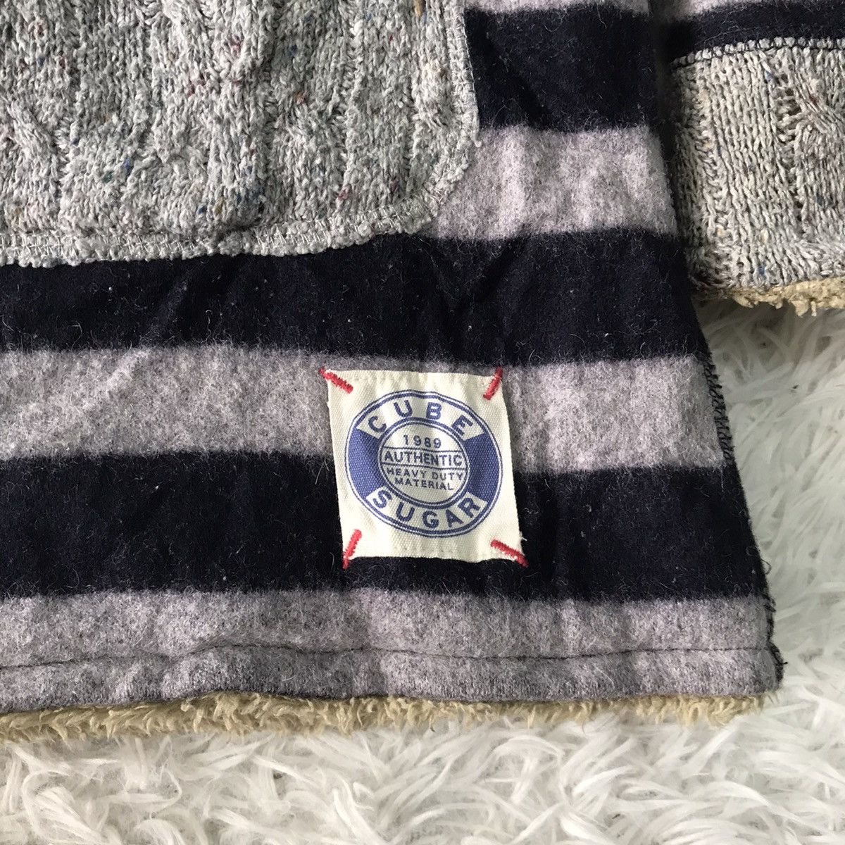 Japanese Brand Cube Sugar Fleece Furry Like Jacket Hoodie Size US M / EU 48-50 / 2 - 18 Thumbnail