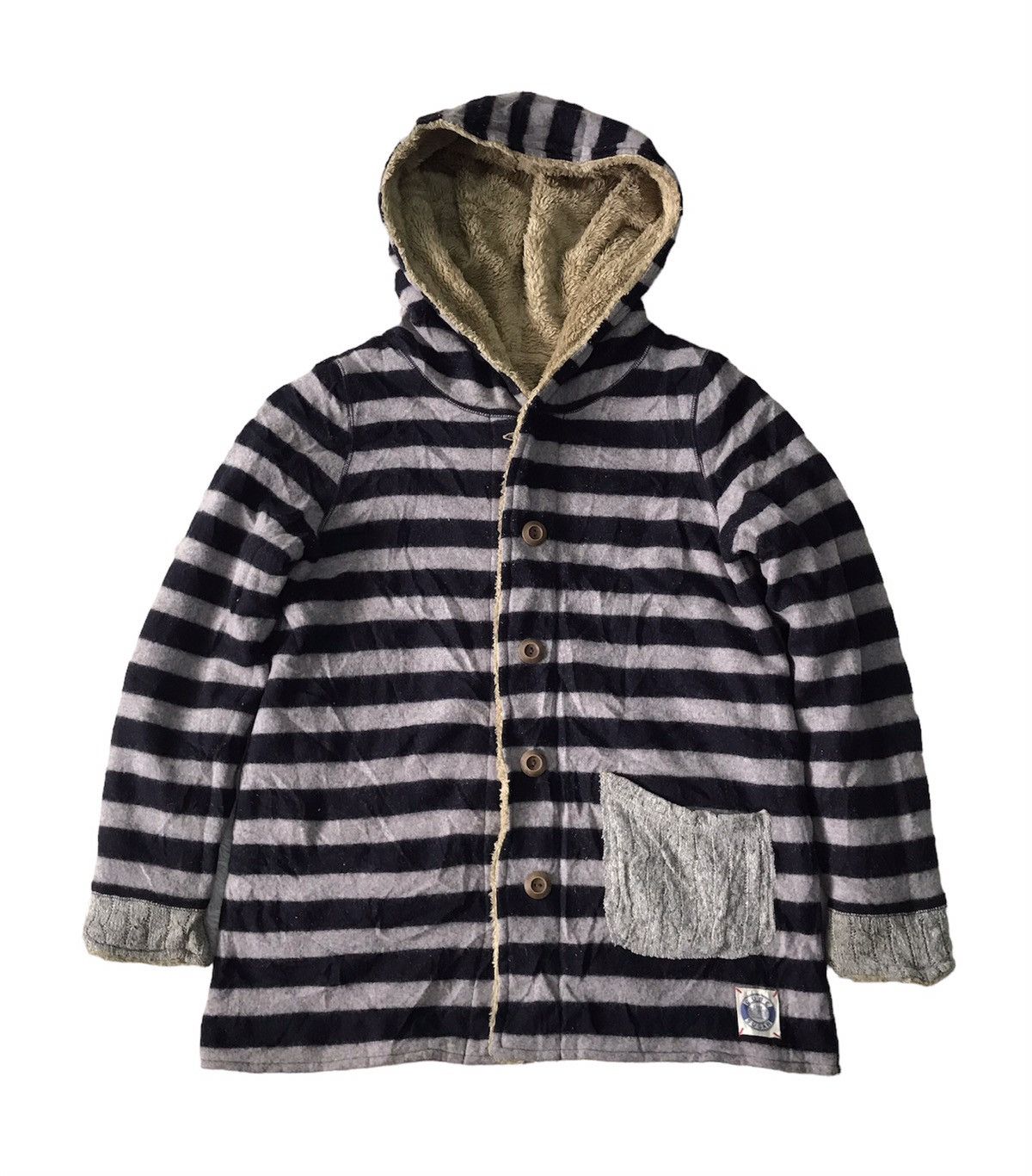 Japanese Brand Cube Sugar Fleece Furry Like Jacket Hoodie Size US M / EU 48-50 / 2 - 3 Thumbnail