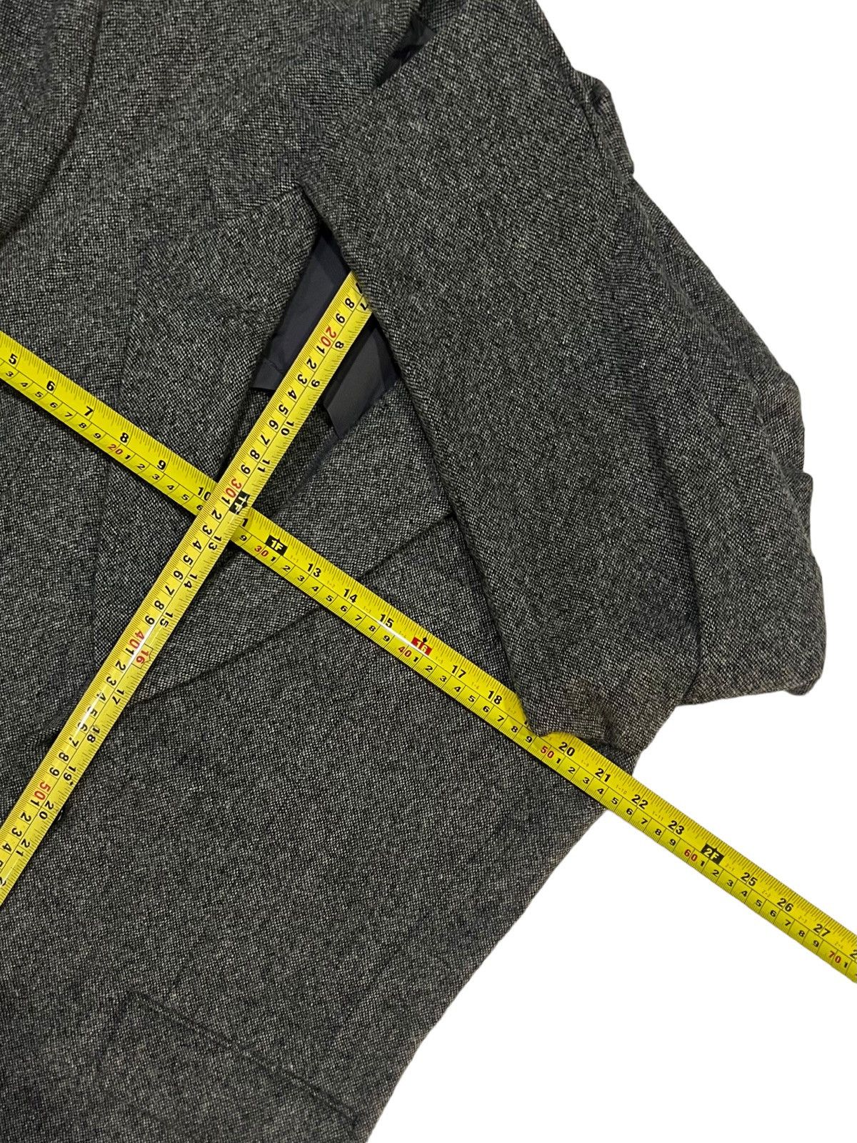 CDG by Comme des Garcons × Comme des Garcons × Comme des Garcons Homme Plus VTG COMME DES GARÇONS HOMME TWEED HAIRY BOILED WOOL COATS Size US M / EU 48-50 / 2 - 22 Thumbnail
