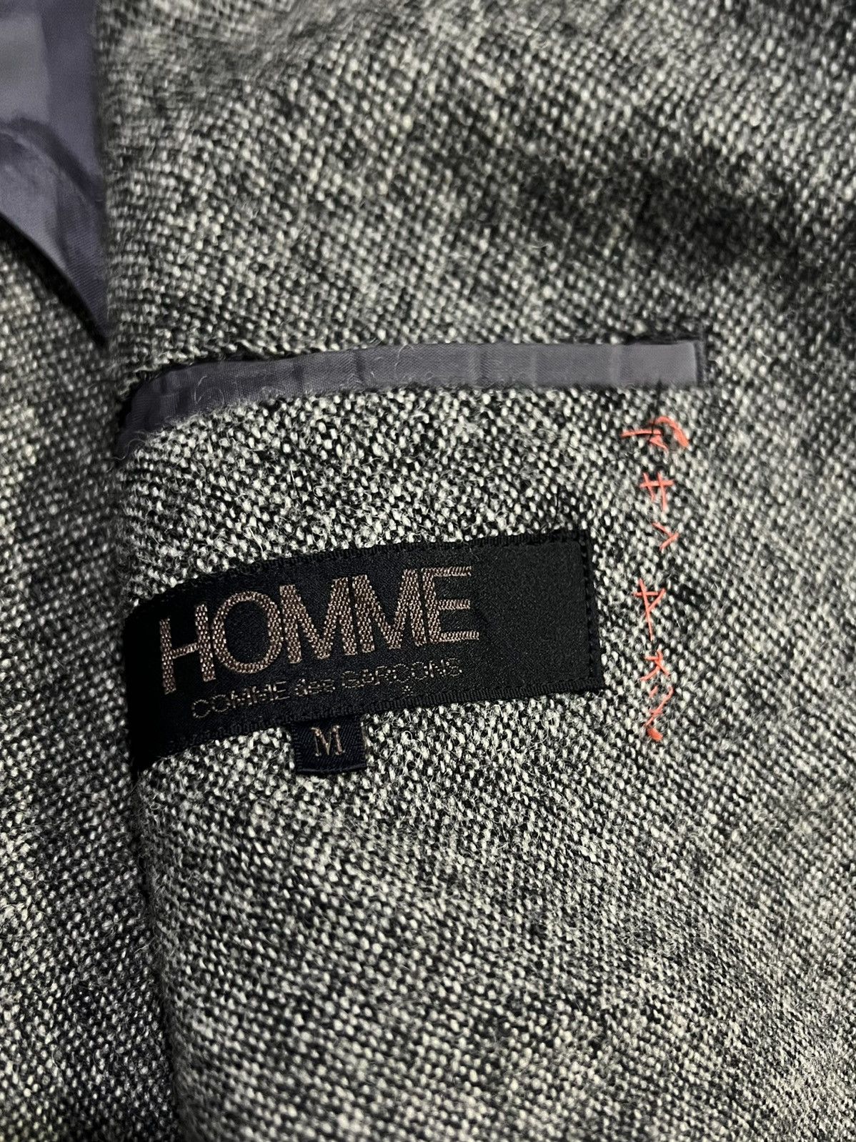 CDG by Comme des Garcons × Comme des Garcons × Comme des Garcons Homme Plus VTG COMME DES GARÇONS HOMME TWEED HAIRY BOILED WOOL COATS Size US M / EU 48-50 / 2 - 17 Thumbnail