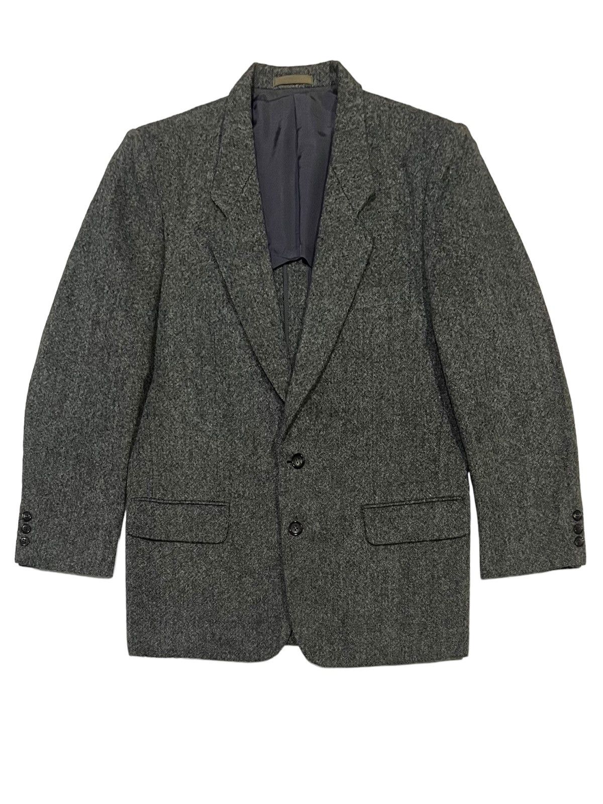 CDG by Comme des Garcons × Comme des Garcons × Comme des Garcons Homme Plus VTG COMME DES GARÇONS HOMME TWEED HAIRY BOILED WOOL COATS Size US M / EU 48-50 / 2 - 3 Thumbnail