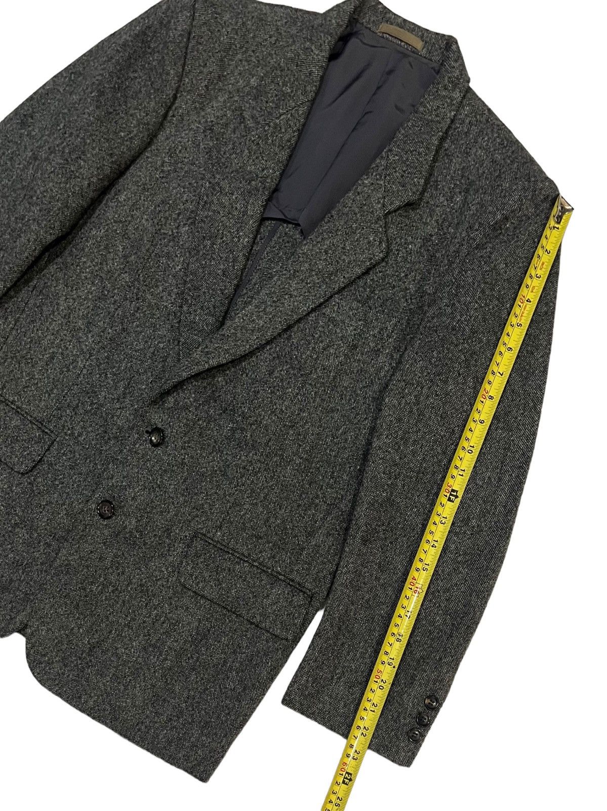 CDG by Comme des Garcons × Comme des Garcons × Comme des Garcons Homme Plus VTG COMME DES GARÇONS HOMME TWEED HAIRY BOILED WOOL COATS Size US M / EU 48-50 / 2 - 21 Thumbnail