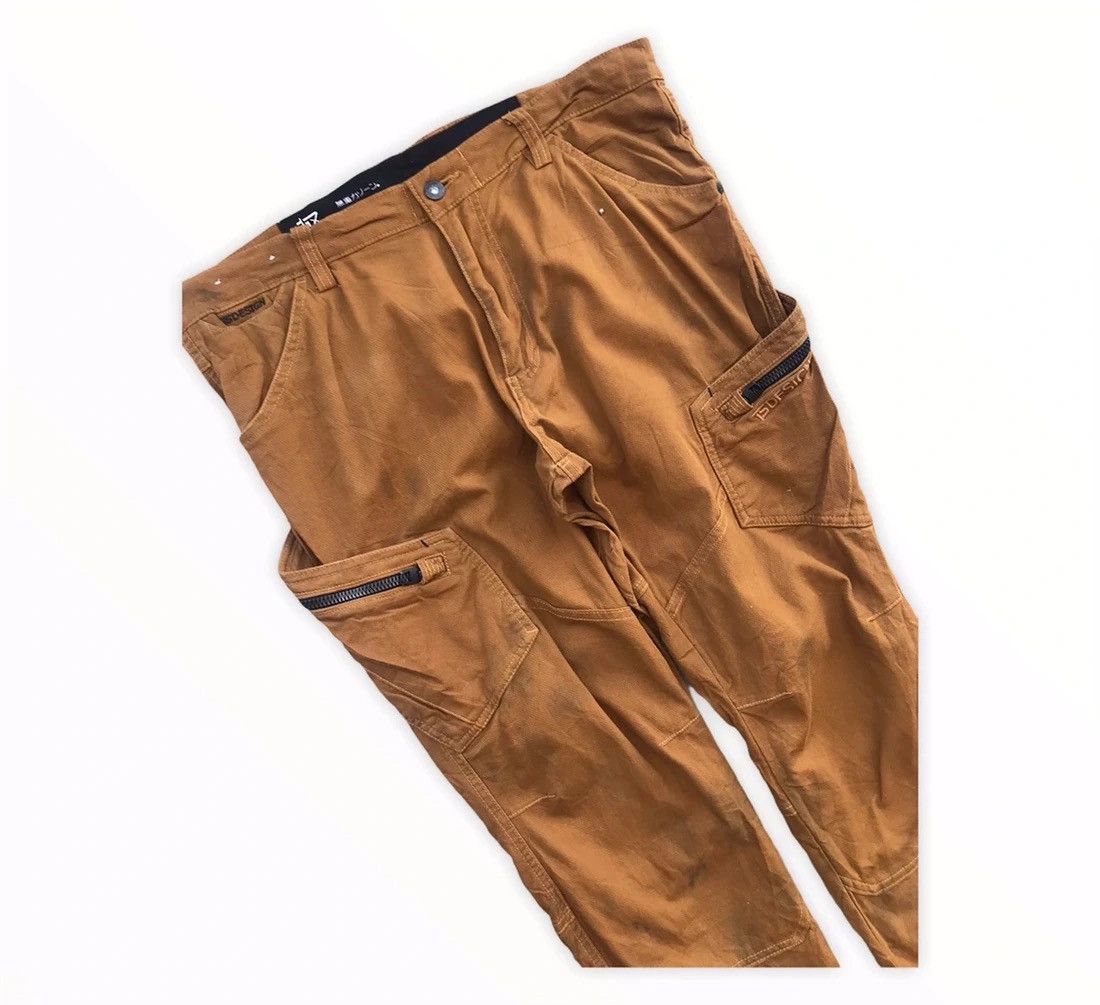 Japanese Brand Japanese Brand Ts Design Multipocket Utility Cargo Pant Size US 35 - 11 Thumbnail