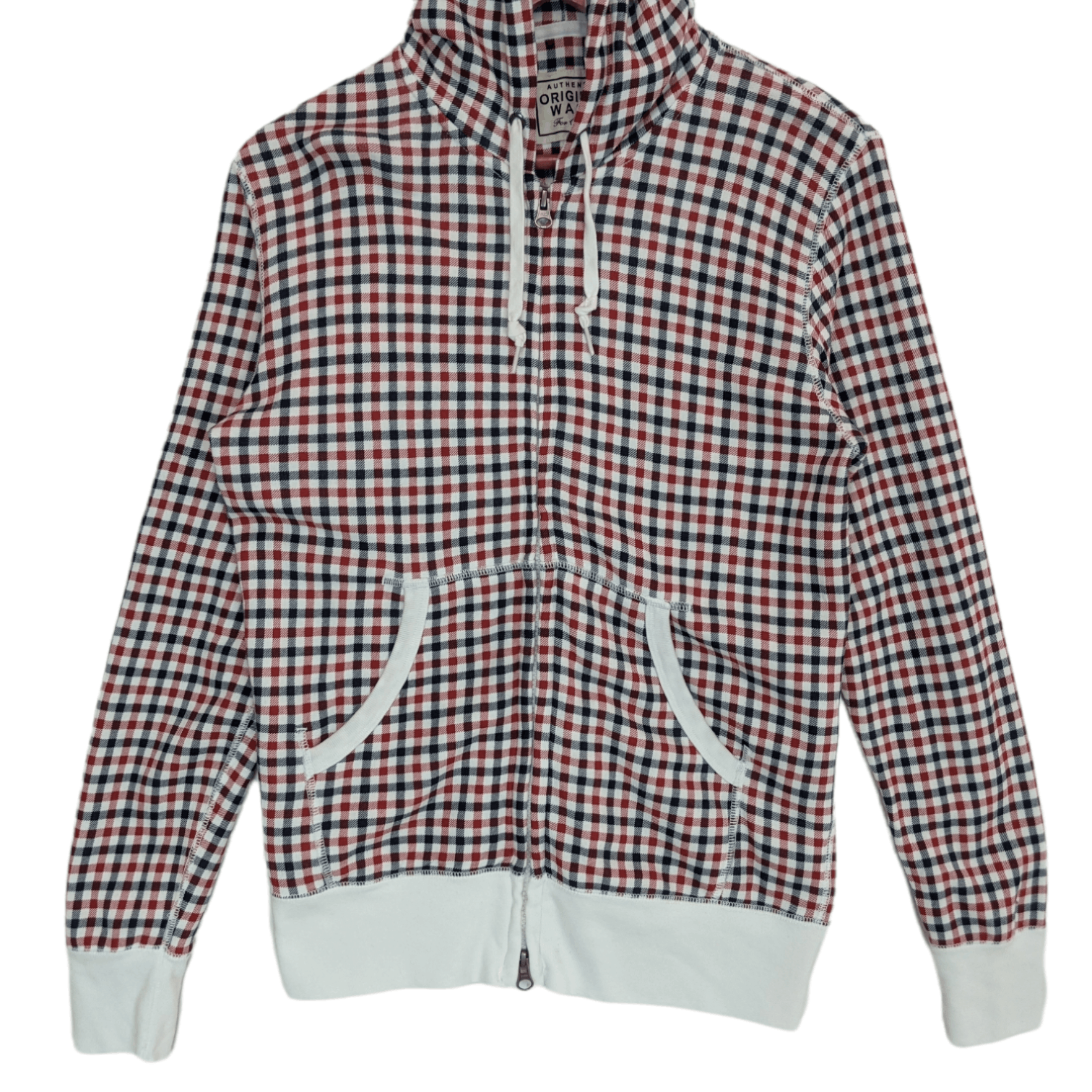 Japanese Brand UNIQLO Check Hoodie Jumper Sweatshirt Size US S / EU 44-46 / 1 - 2 Thumbnail