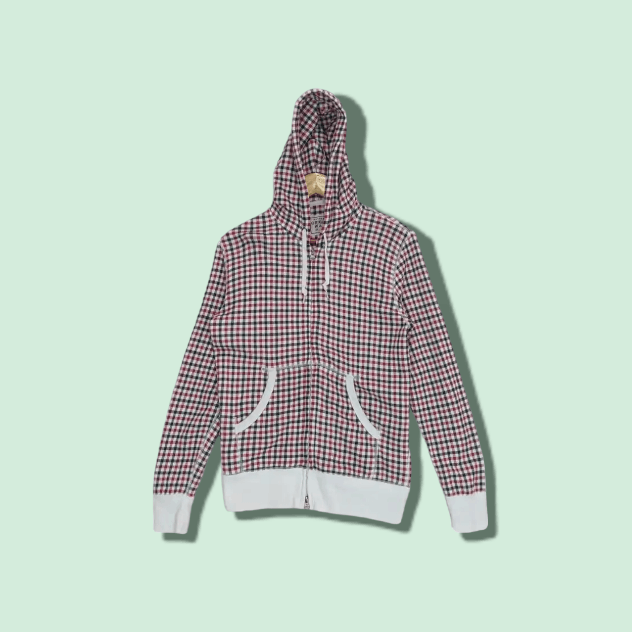 Japanese Brand UNIQLO Check Hoodie Jumper Sweatshirt Size US S / EU 44-46 / 1 - 1 Thumbnail