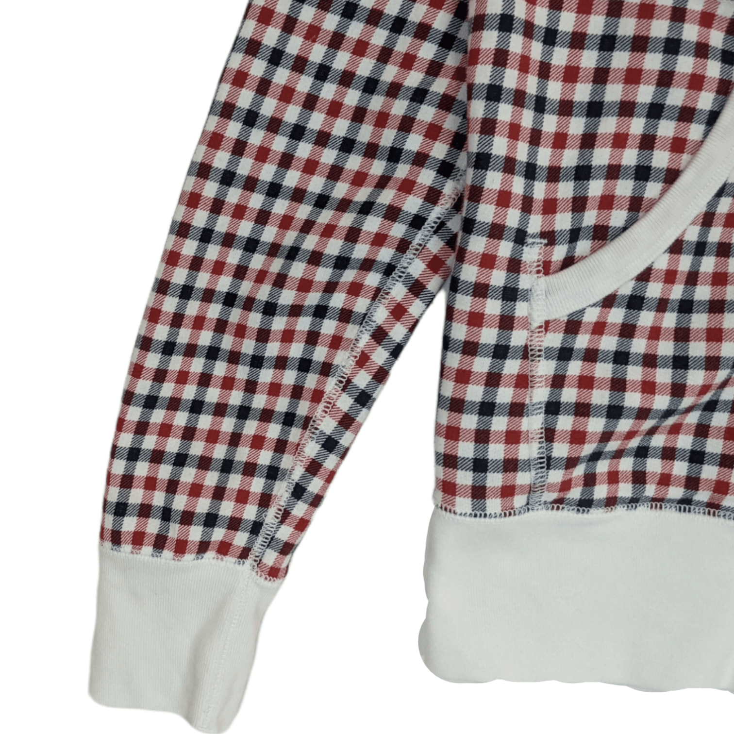 Japanese Brand UNIQLO Check Hoodie Jumper Sweatshirt Size US S / EU 44-46 / 1 - 6 Thumbnail