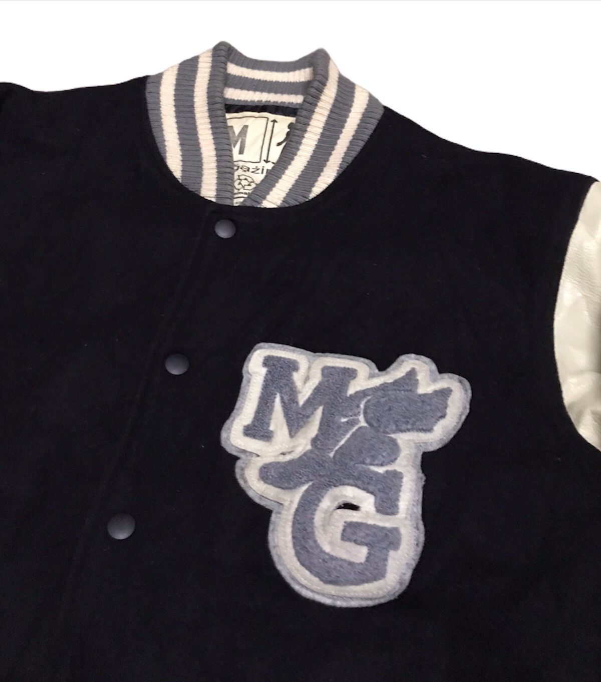 Vintage Pickup !! vintage Magazines Varsity jacket Size US M / EU 48-50 / 2 - 3 Thumbnail