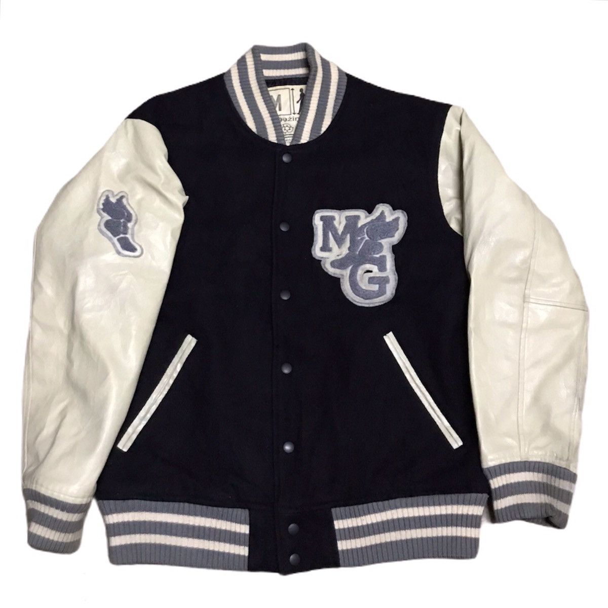 Vintage Pickup !! vintage Magazines Varsity jacket Size US M / EU 48-50 / 2 - 2 Thumbnail