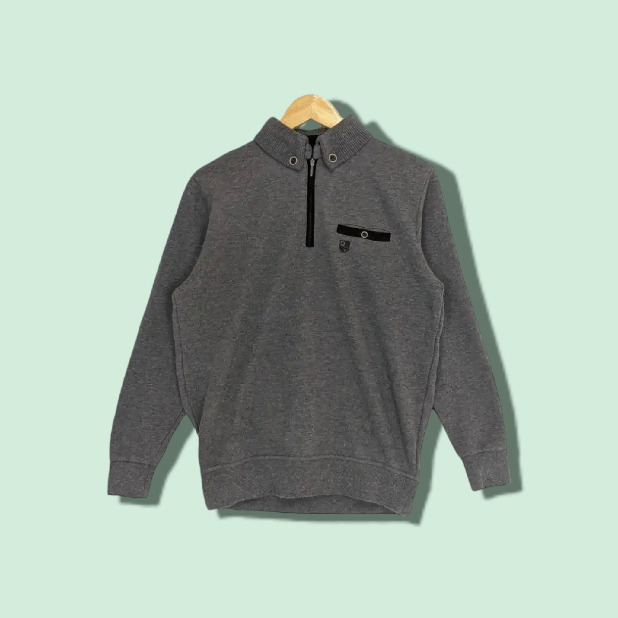 Japanese Brand NICOLE MORISSON Retro Style Jumper Sweatshirt Size US S / EU 44-46 / 1 - 1 Thumbnail