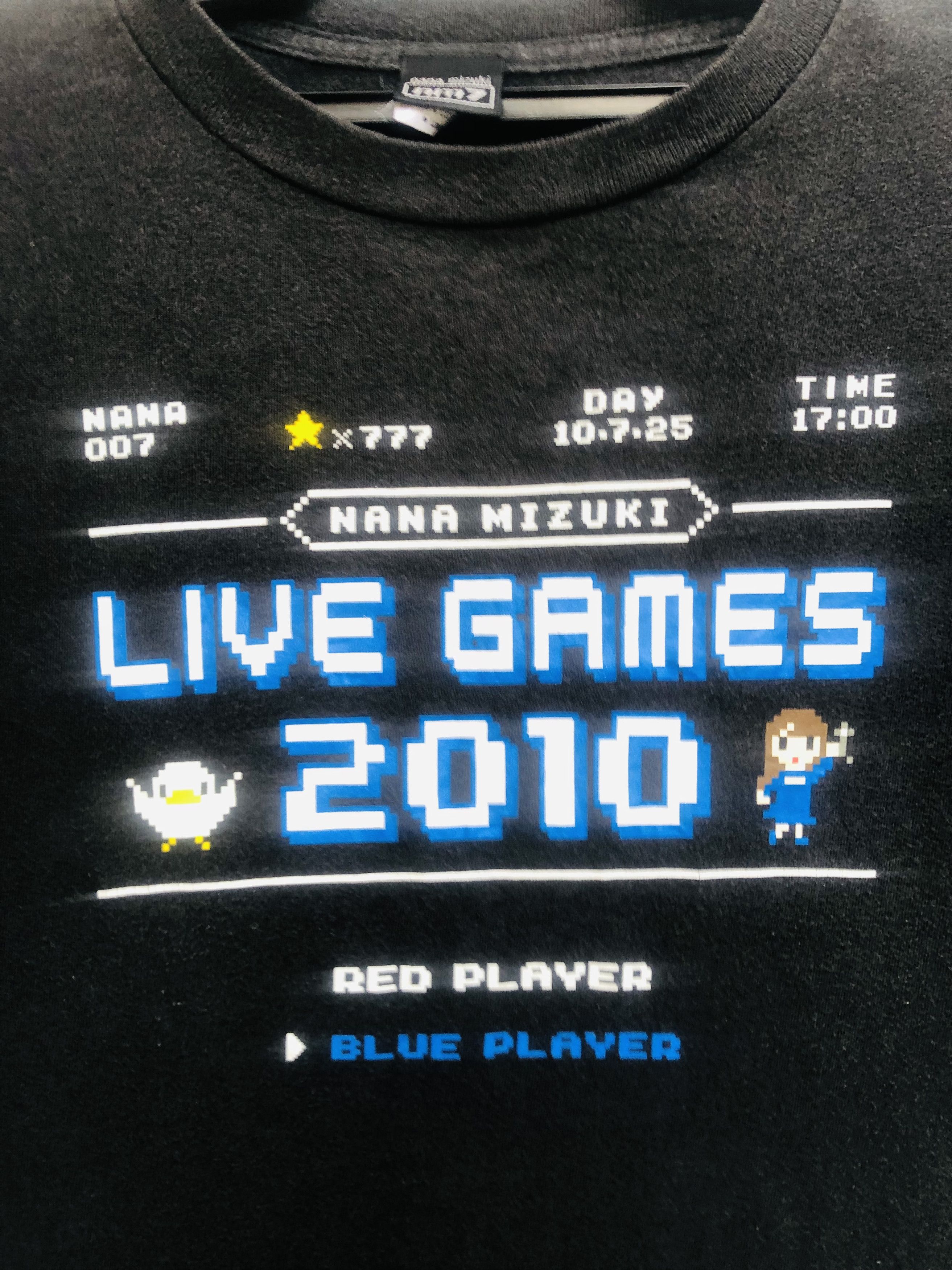 Band Tees × Japanese Brand × Vintage Vintage Nana Mizuki Games 2010 Japanese Streetwear Style Size US L / EU 52-54 / 3 - 4 Thumbnail