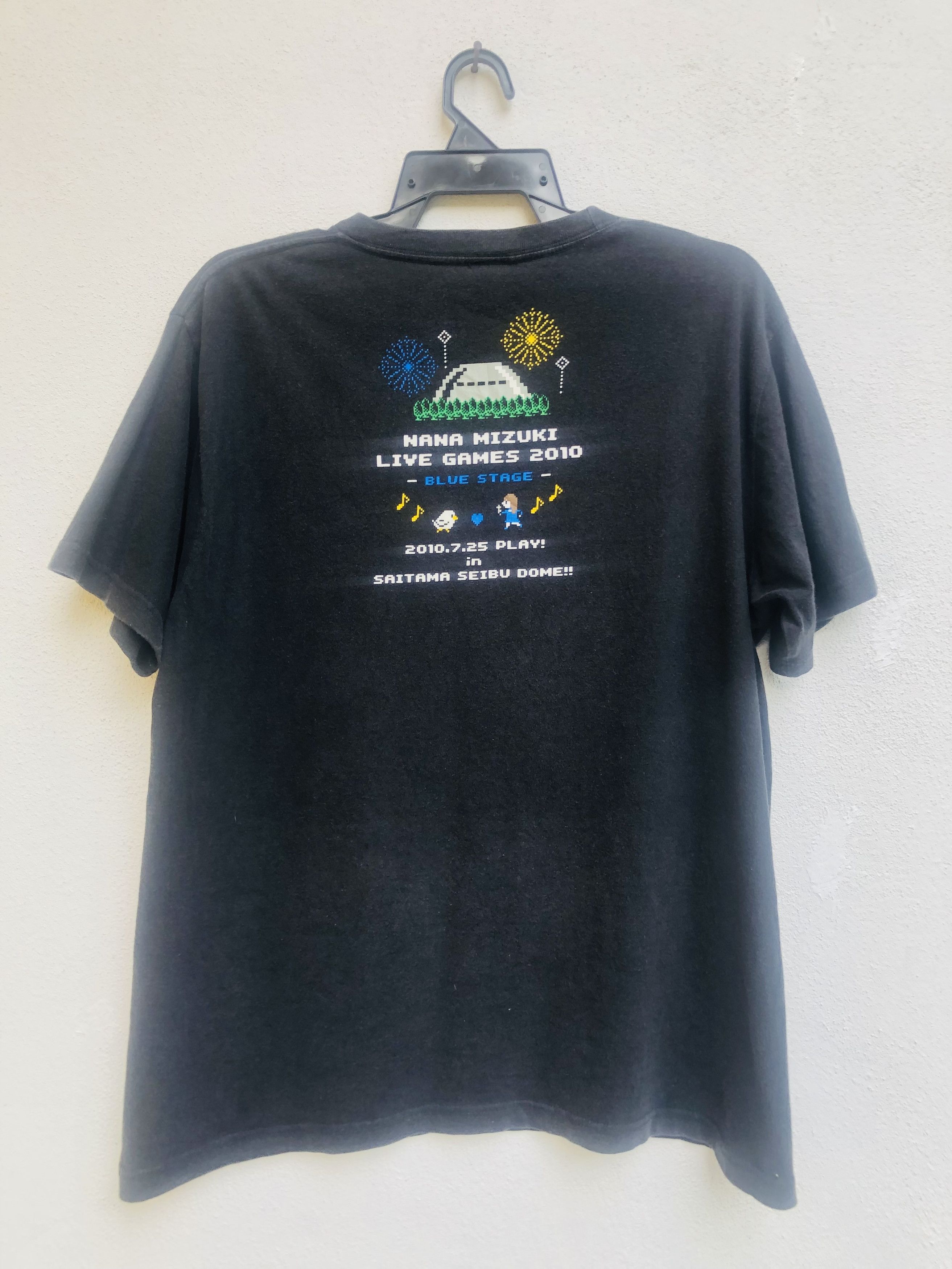 Band Tees × Japanese Brand × Vintage Vintage Nana Mizuki Games 2010 Japanese Streetwear Style Size US L / EU 52-54 / 3 - 2 Thumbnail