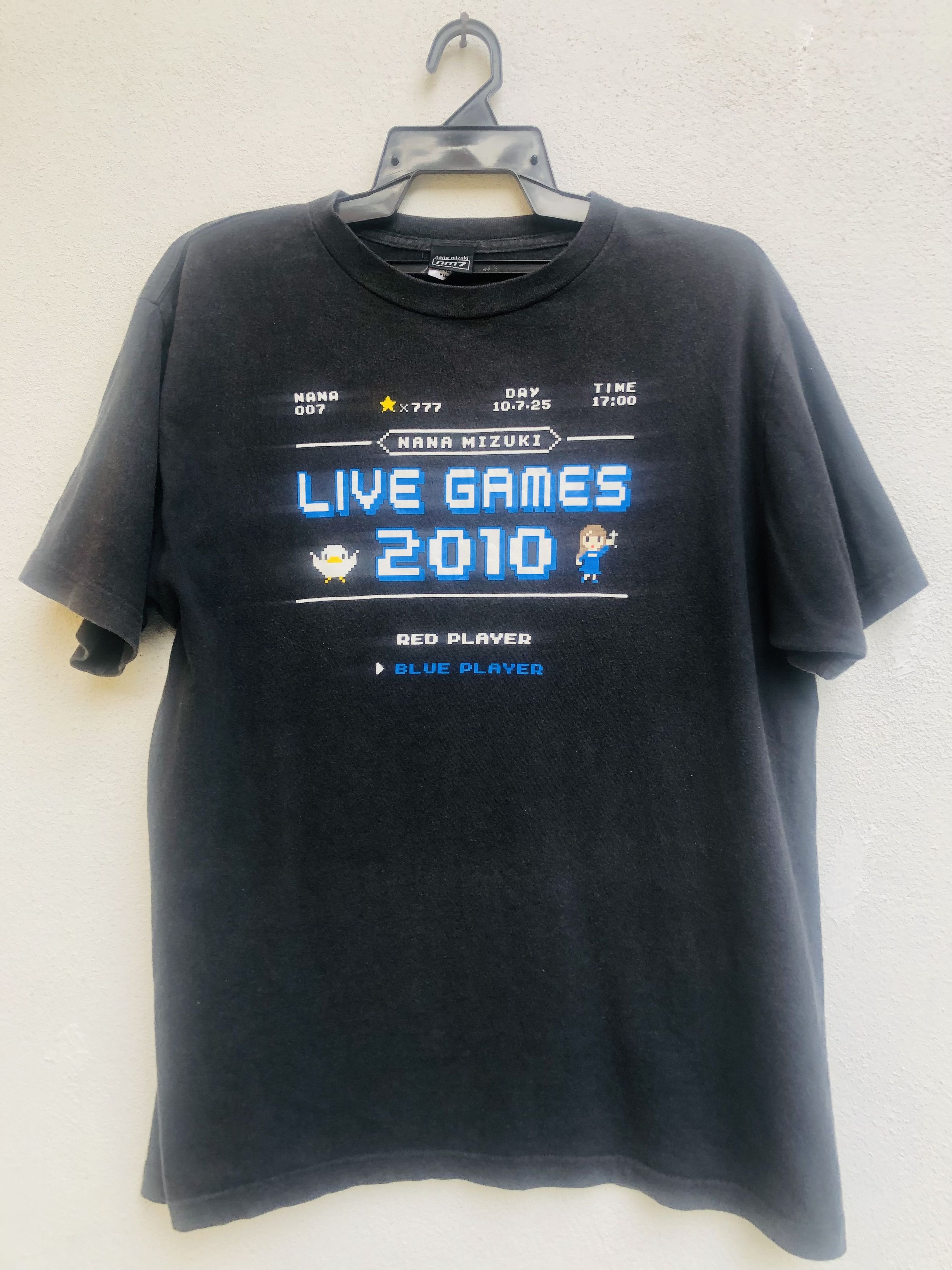 Band Tees × Japanese Brand × Vintage Vintage Nana Mizuki Games 2010 Japanese Streetwear Style Size US L / EU 52-54 / 3 - 1 Thumbnail