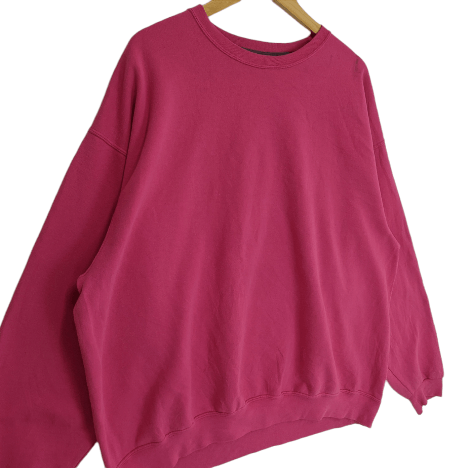 Fruit Of The Loom FRUIT OF THE LOOM Red Plain Jumper Sweatshirt Size US XXL / EU 58 / 5 - 3 Thumbnail