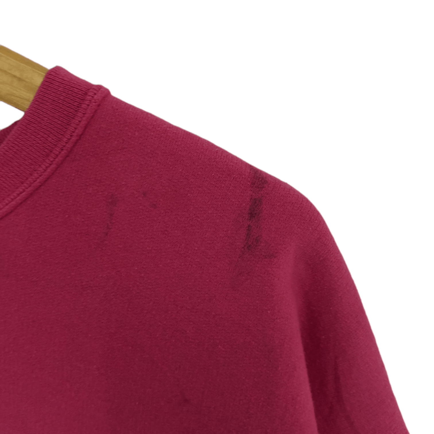 Fruit Of The Loom FRUIT OF THE LOOM Red Plain Jumper Sweatshirt Size US XXL / EU 58 / 5 - 7 Thumbnail