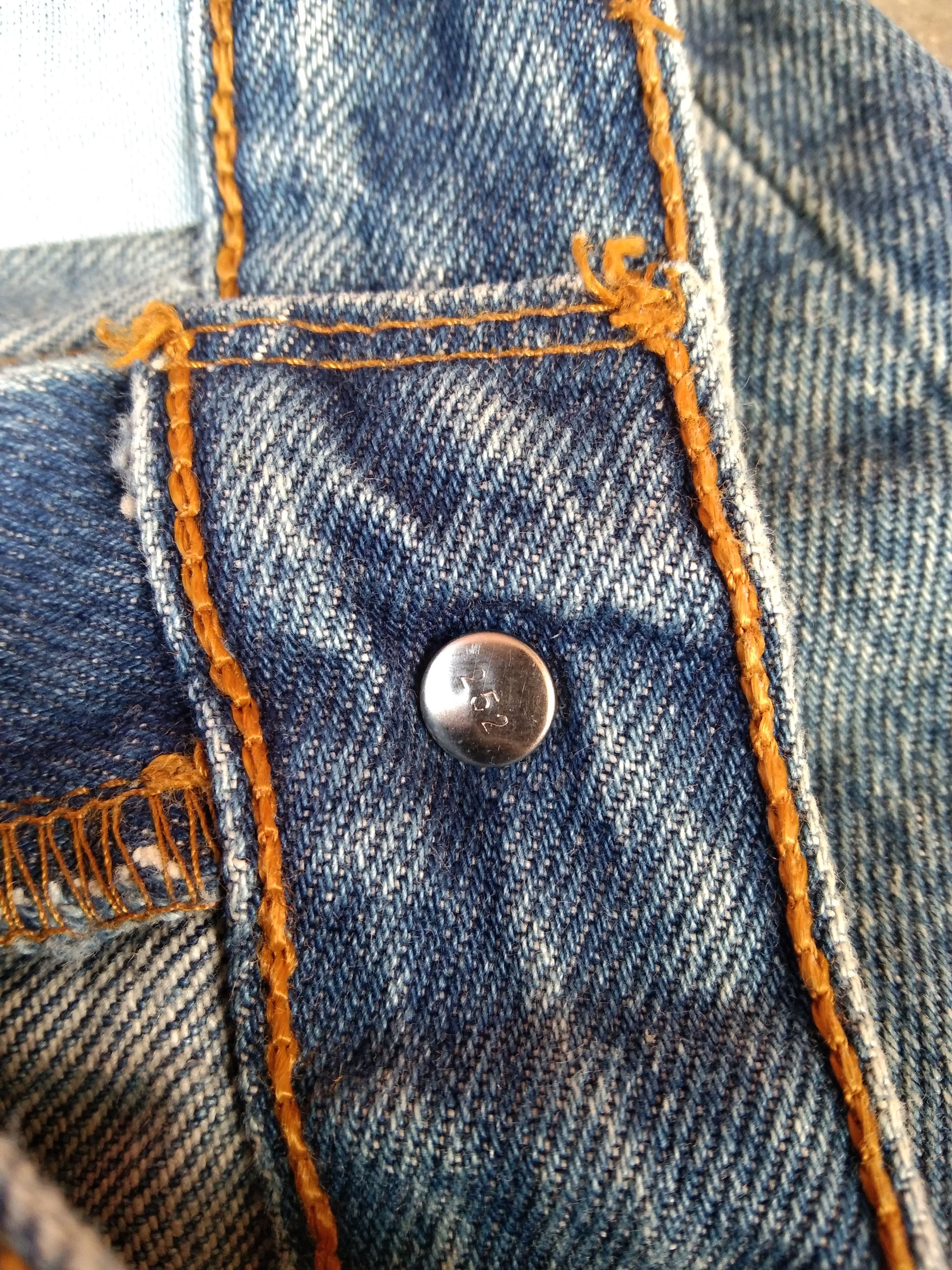 Levi's Vintage Levi's 501 Straight Leg Distressed Jeans 32x33 Size US 32 / EU 48 - 9 Thumbnail